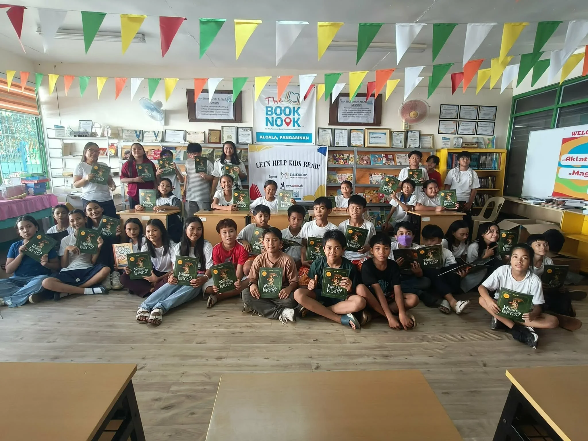 CANVAS books added to Book Nook in Alcala, Pangasinan