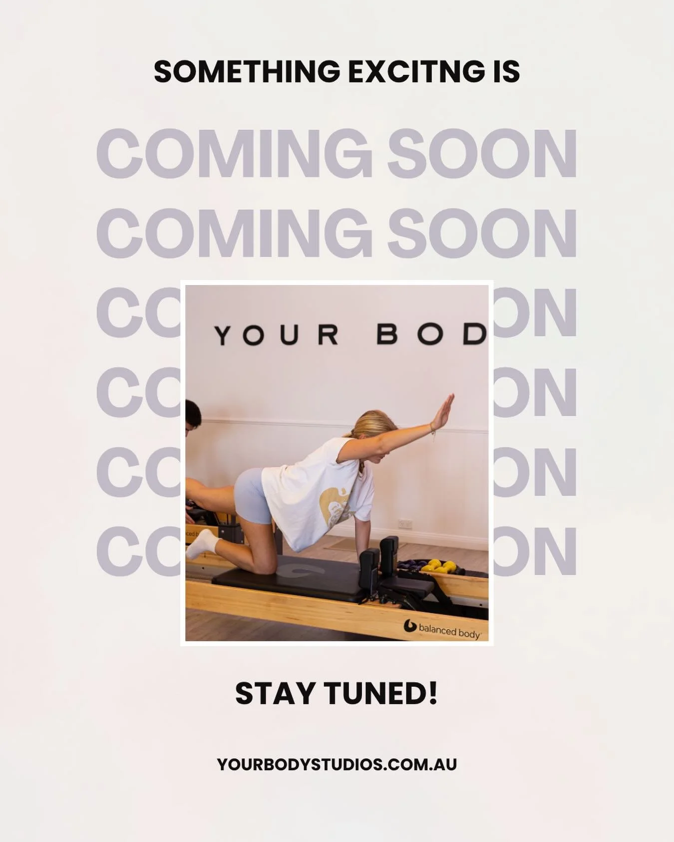 Something exciting is in the works 👀👀

#pilates #reformer #physio #balgowlahheights #yourbodystudios