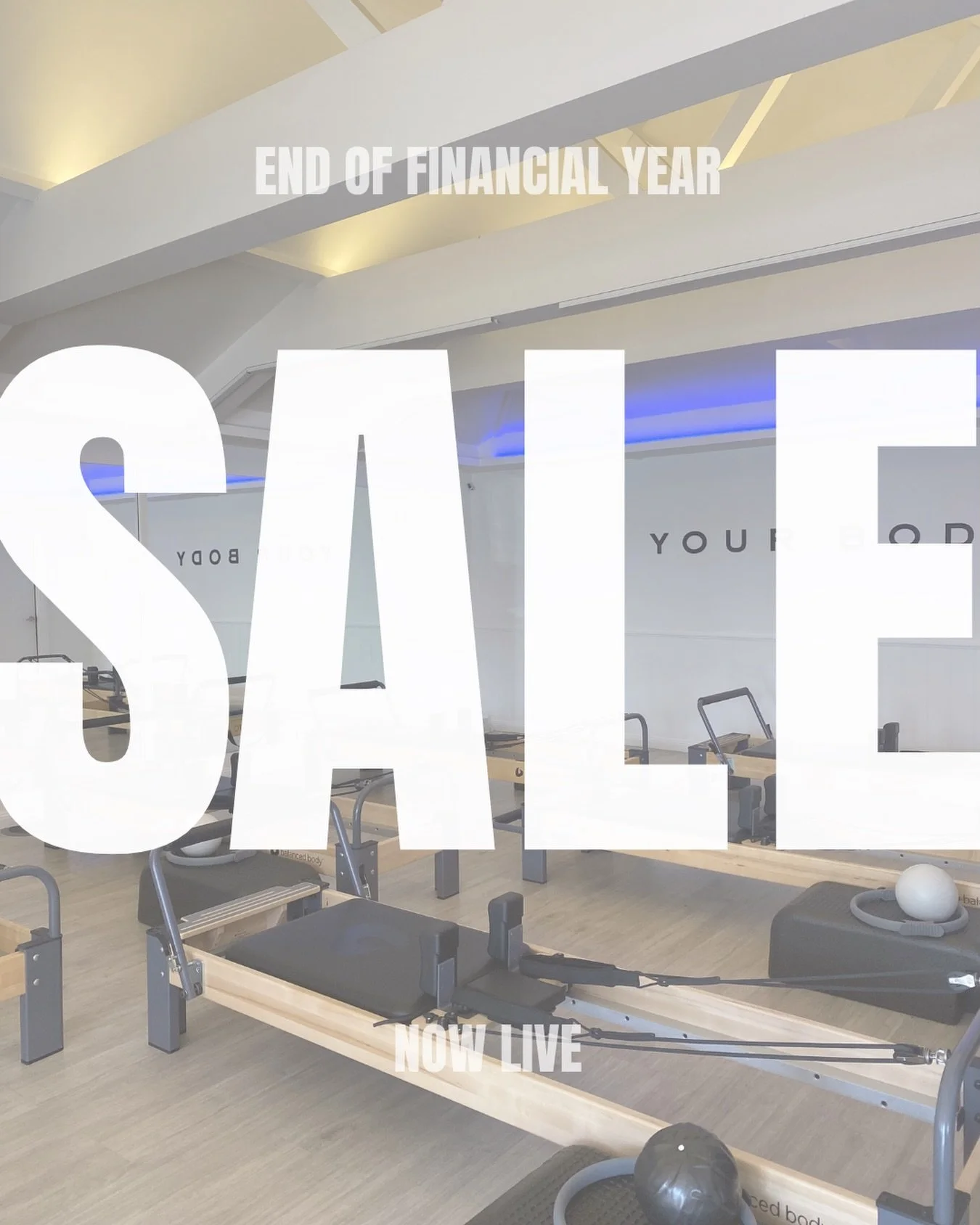 Introducing our EOFY Sale! For the month of June we are offering unlimited classes for just $399. 

The perfect way to stay motivated as we head into the cooler months ❄️

Available to purchase now
- Contact us through our website 
- Pop into the stu