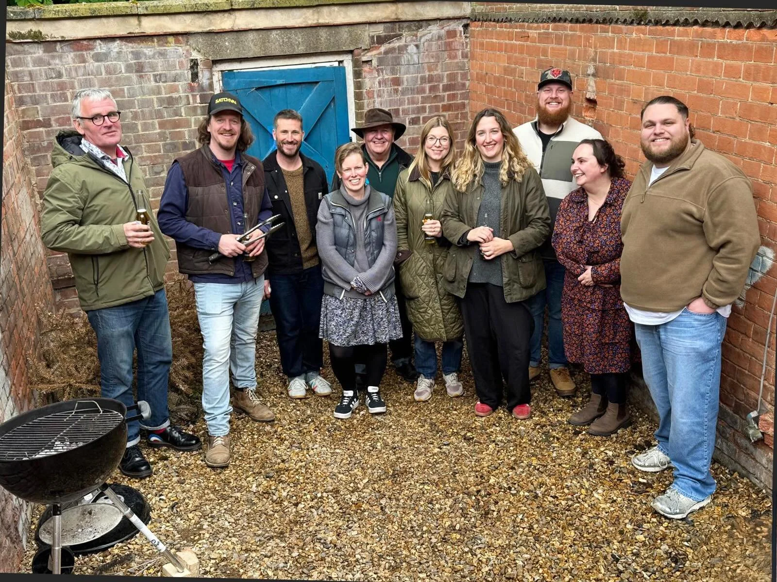 TEAM ENSEMBLE 
Maybe a little grey for an impromptu team BBQ, but it didn&rsquo;t dampen the spirits! Here we are. Well, most of us! 

#teamensemble #norfolkarchitects #norfolkarchitecture #ribanorfolk