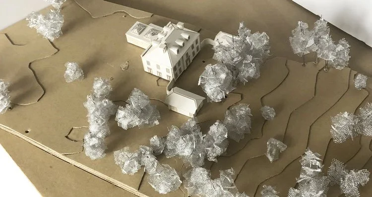 Photograph of an architectural model