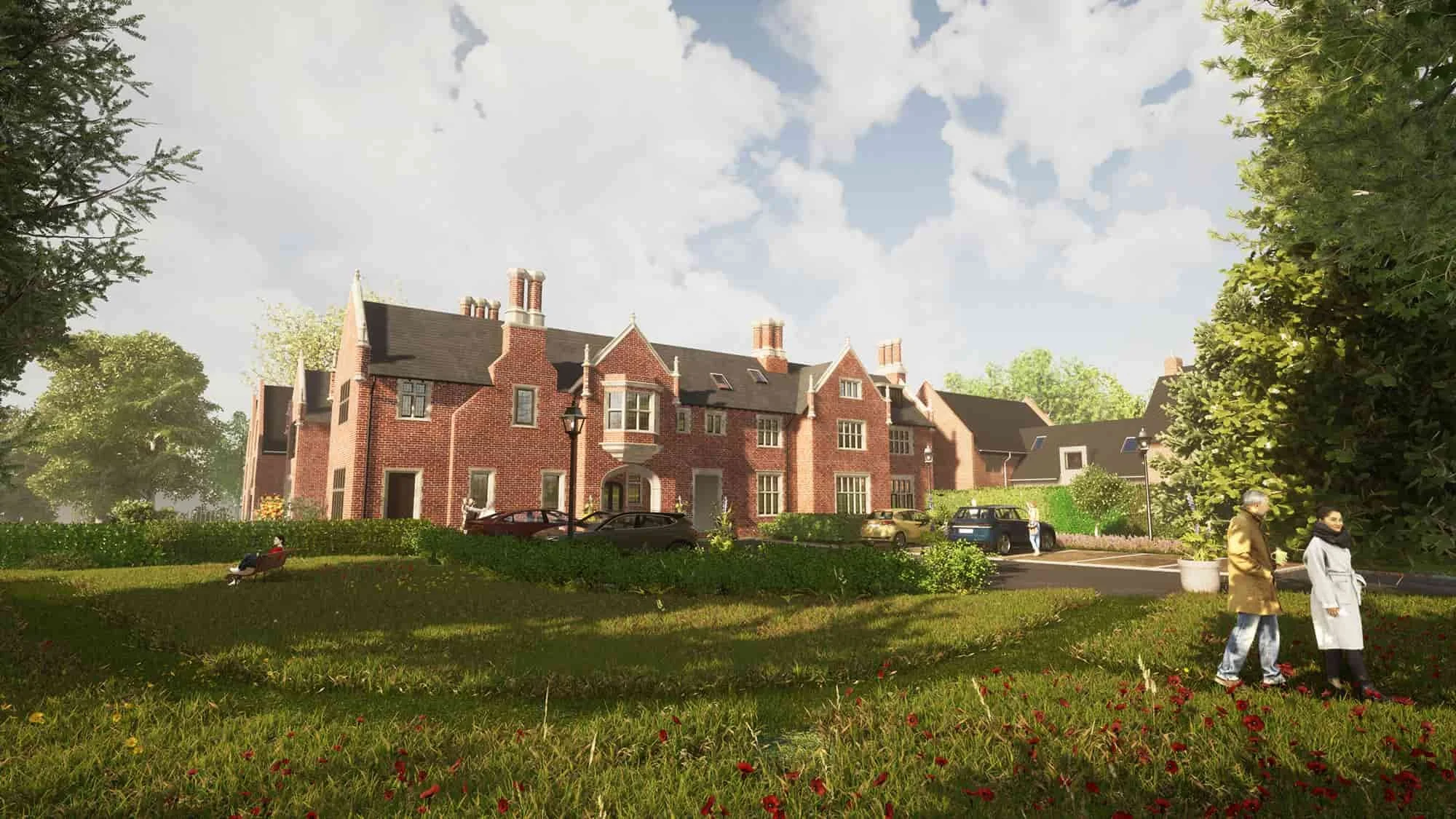 3D image of Grade II listed renovation project by ENSEMBLE: Norwich Architects, Designers and Creatives