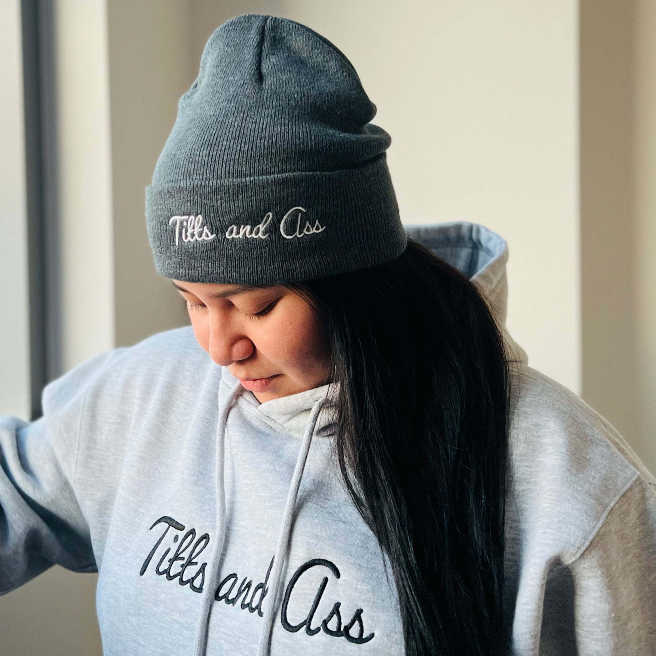 Signature Grey Beanie