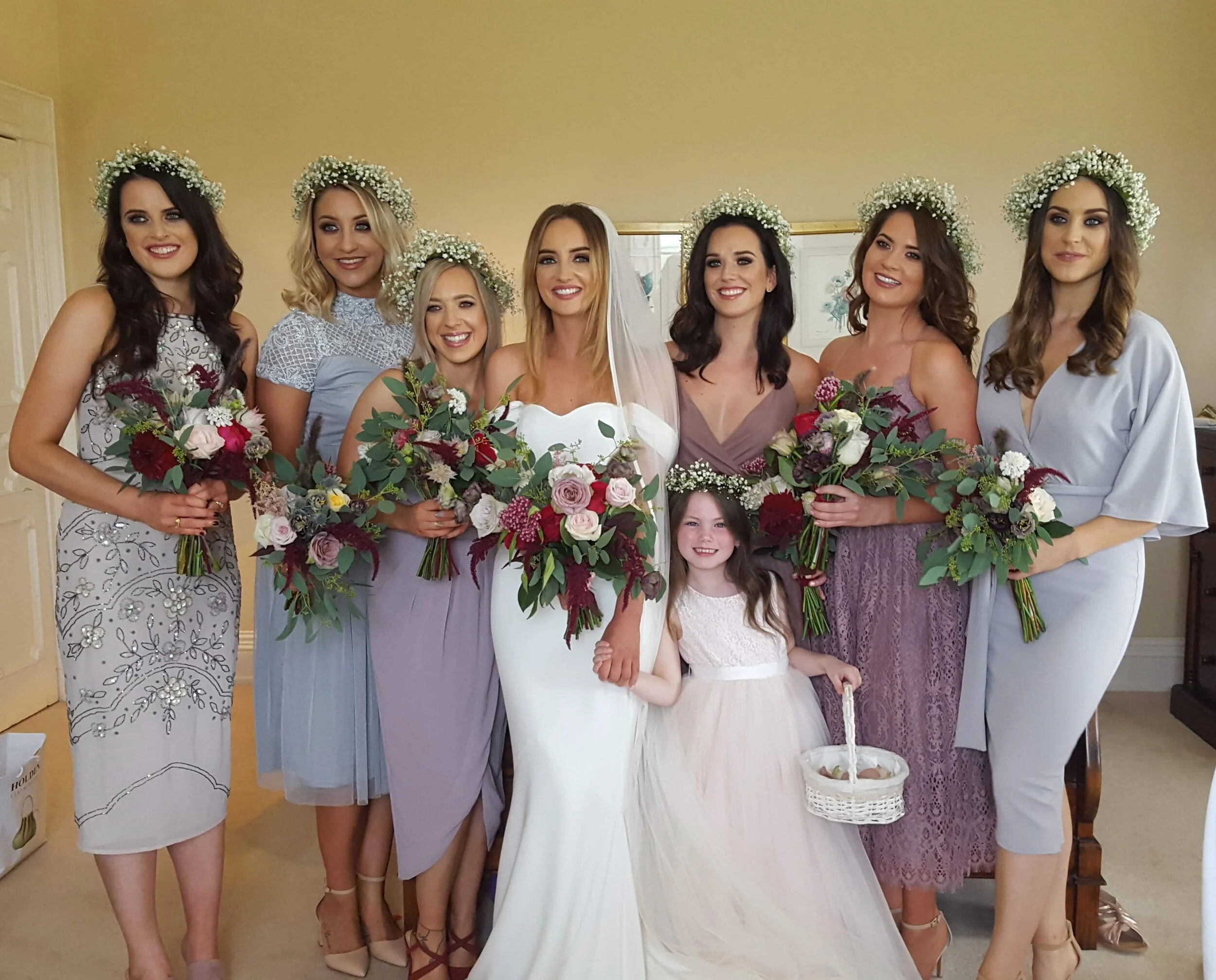 Robyn Byrne Make Up - Caroline Foran Wedding Party and Bridesmaids