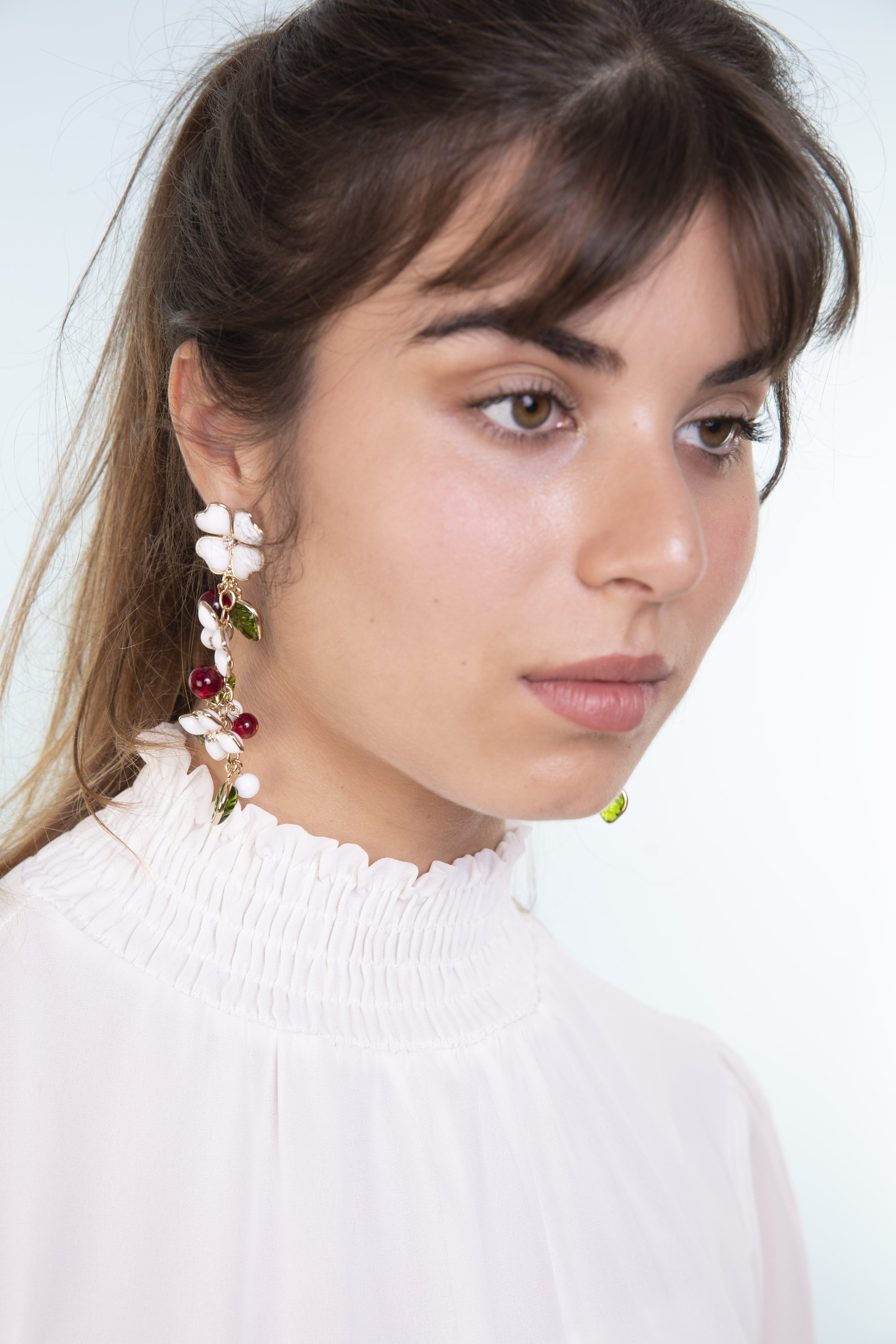 Cherry' long earrings