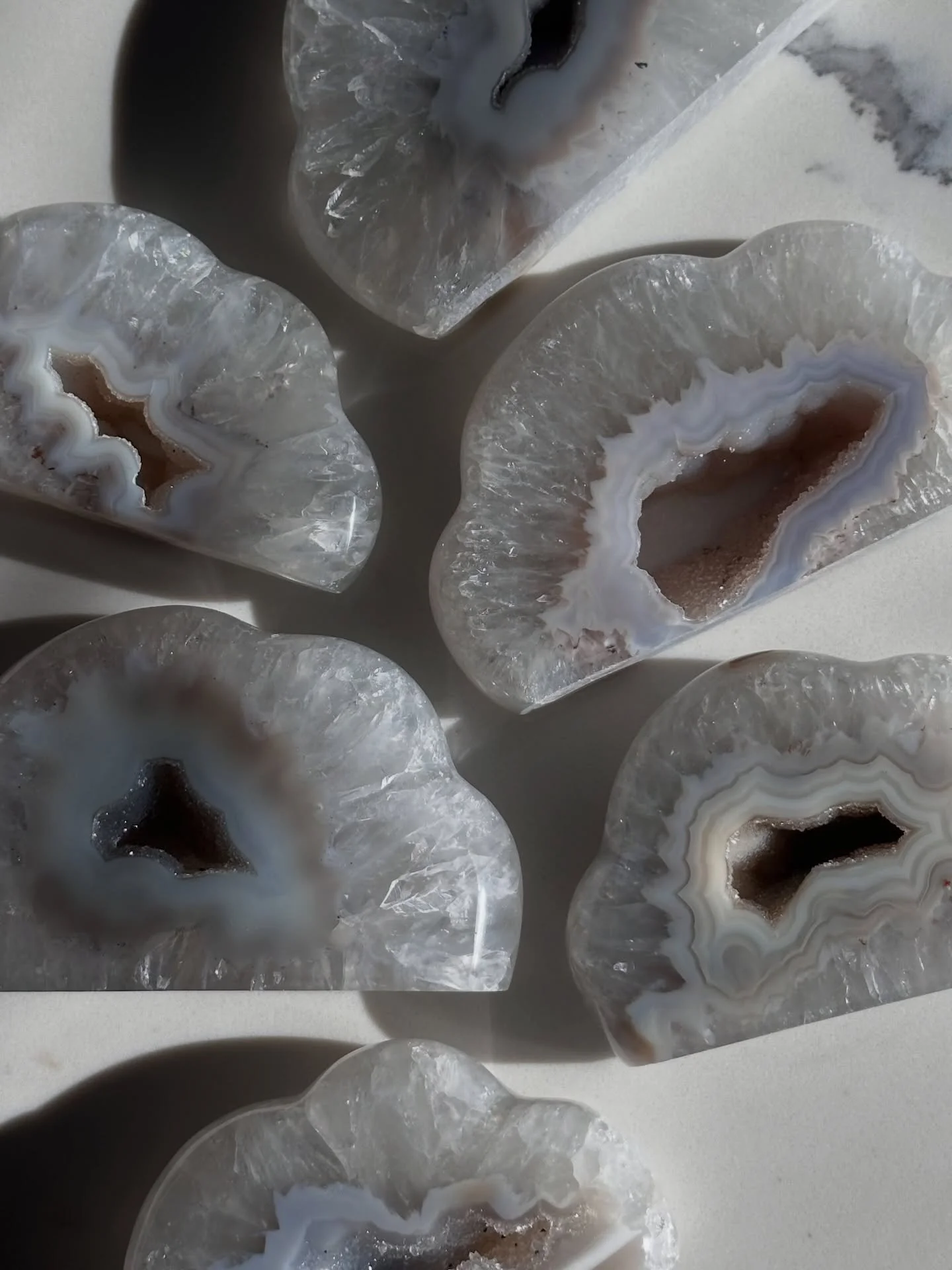 We&rsquo;re back with more Druzy Agate! These dreamy cloud carvings arrived just in time. Catch them on Monday, 3/23 at 5pm PST 🥳