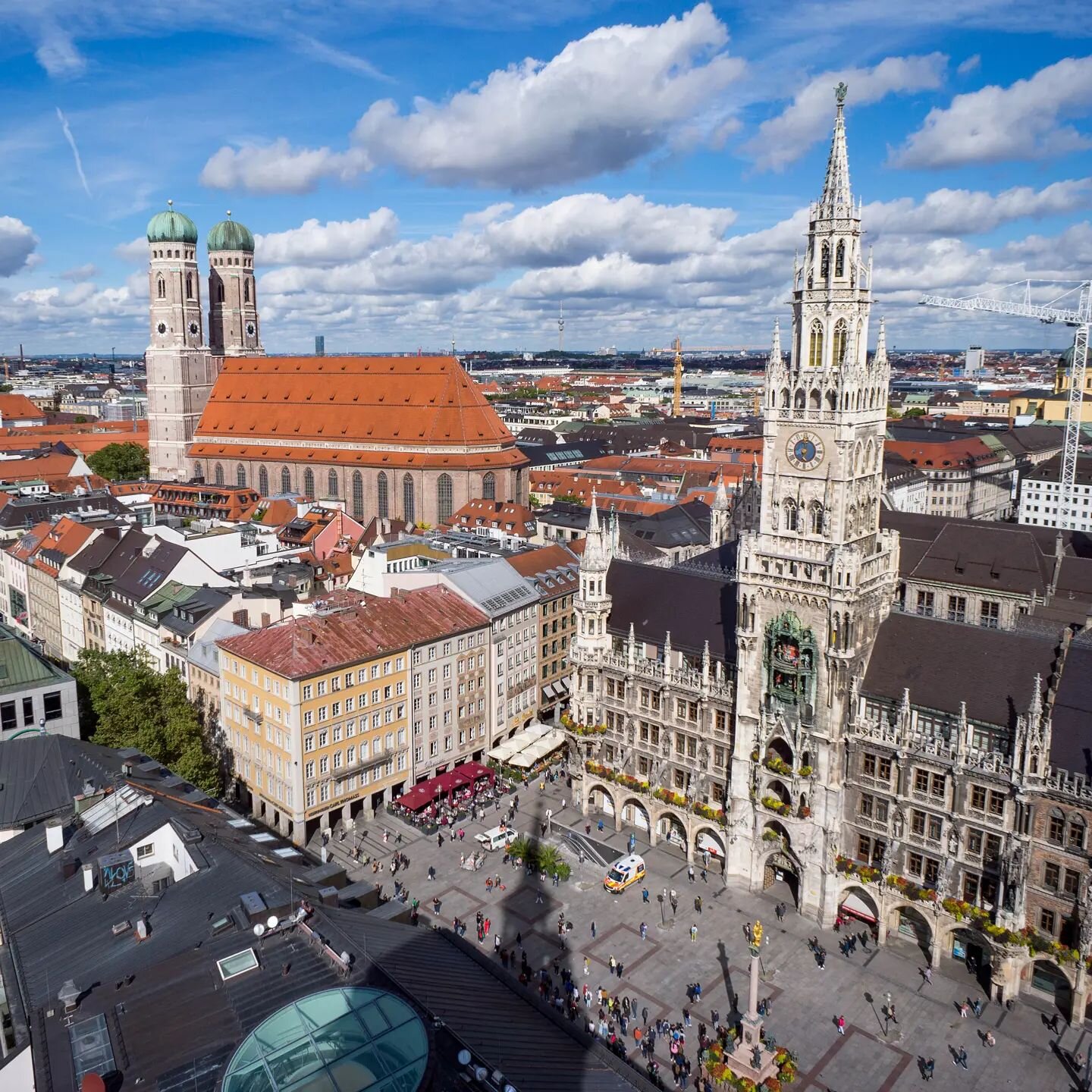 Great views from Munich, Germany last month!