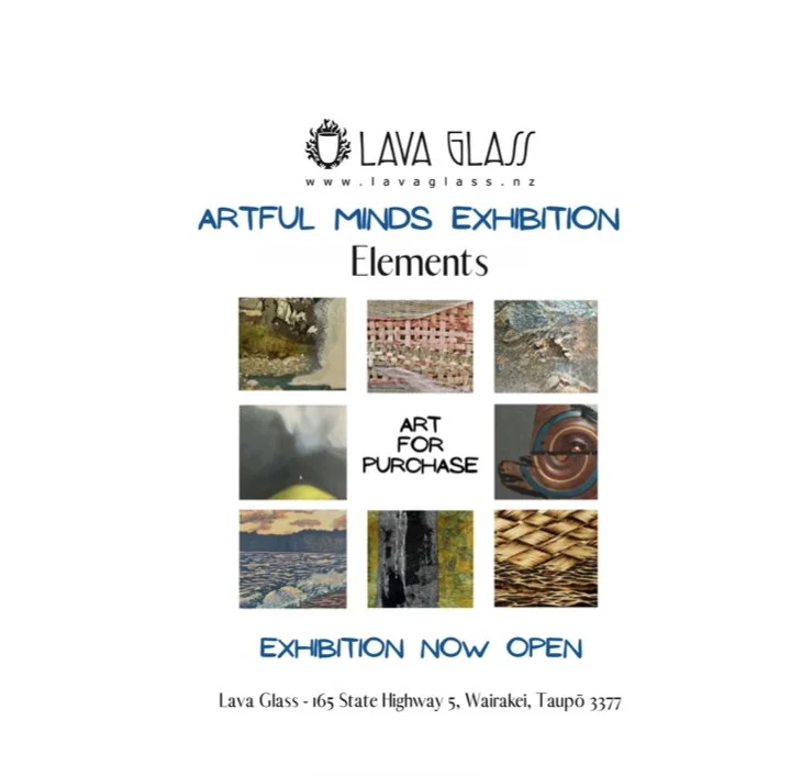 Artful Minds Exhibition at Lava Glass 2026 - 23 Sep to 15 Feb