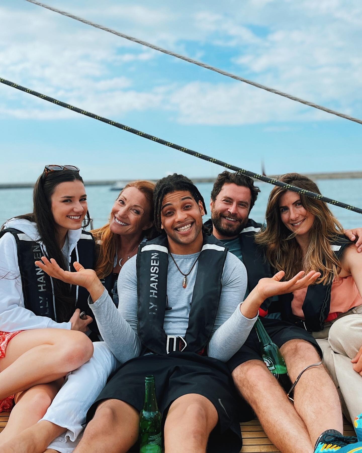 We had a great time on the water! 😄 I took some of the #HarryWild family out to sail on what turned out to be a perfect summer day! ☀️ This was such a spontaneous, last minute idea, but a memory we&rsquo;ll all remember forever. 💗
