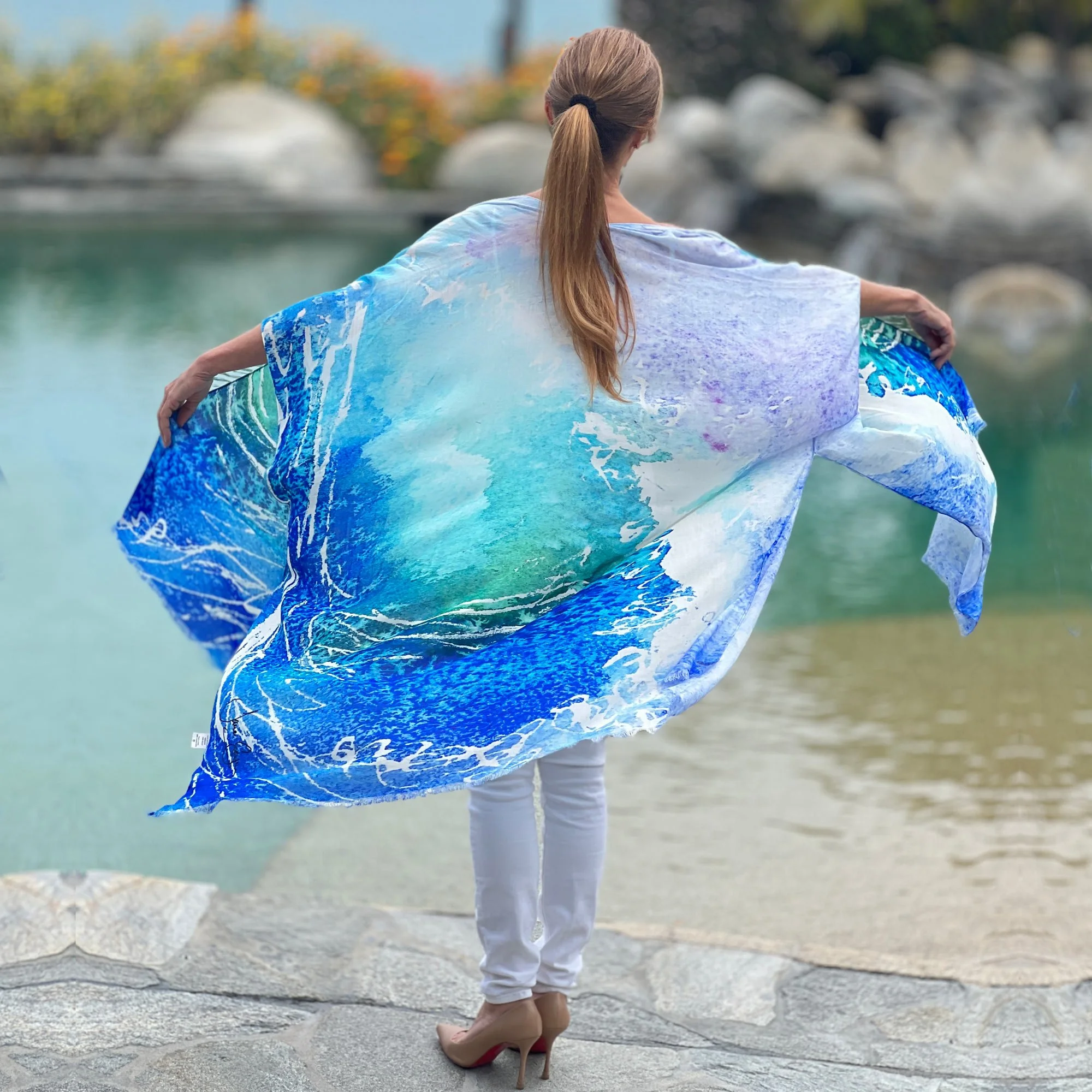 Wave Duster Viva Magenta Duster — Jane Seymour Designs