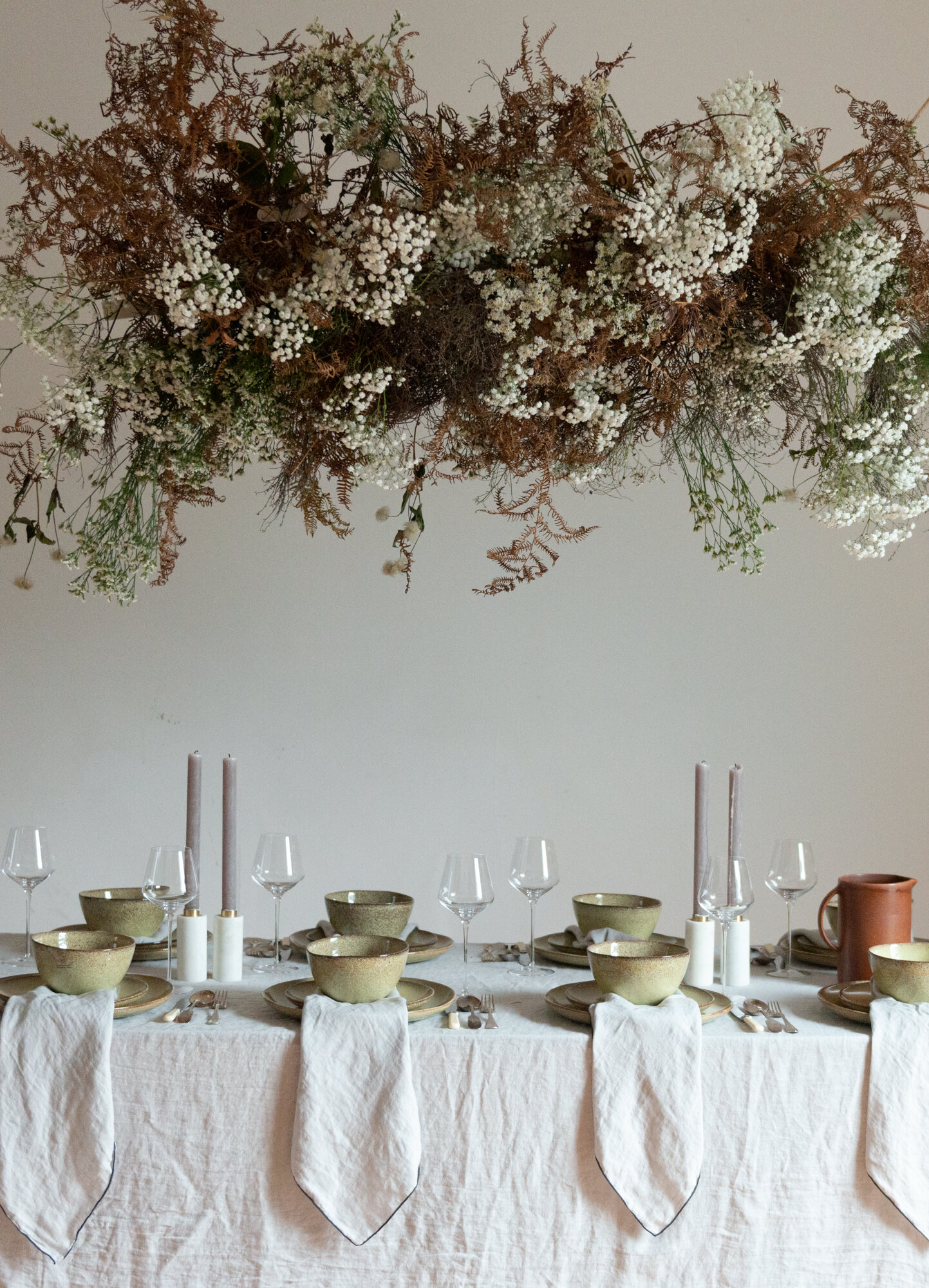 A winter table with Habitat
