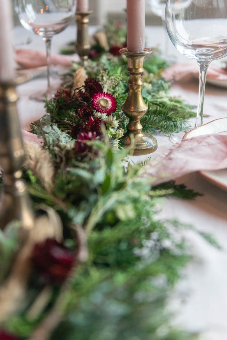 Christmas place setting ideas