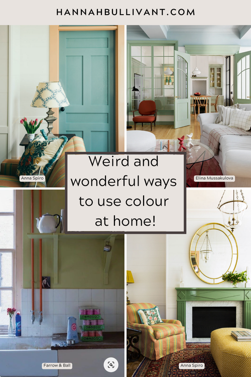 Weird and wonderful ways to use colour | Hannah Bullivant • Interior ...
