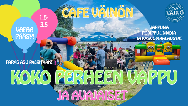 Koko perheen vappu & avajaiset