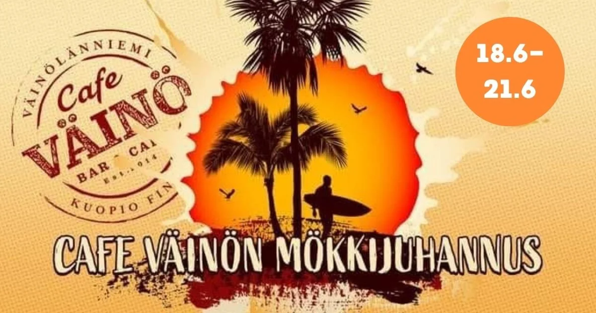 Cafe Väinön Mökkijuhannus