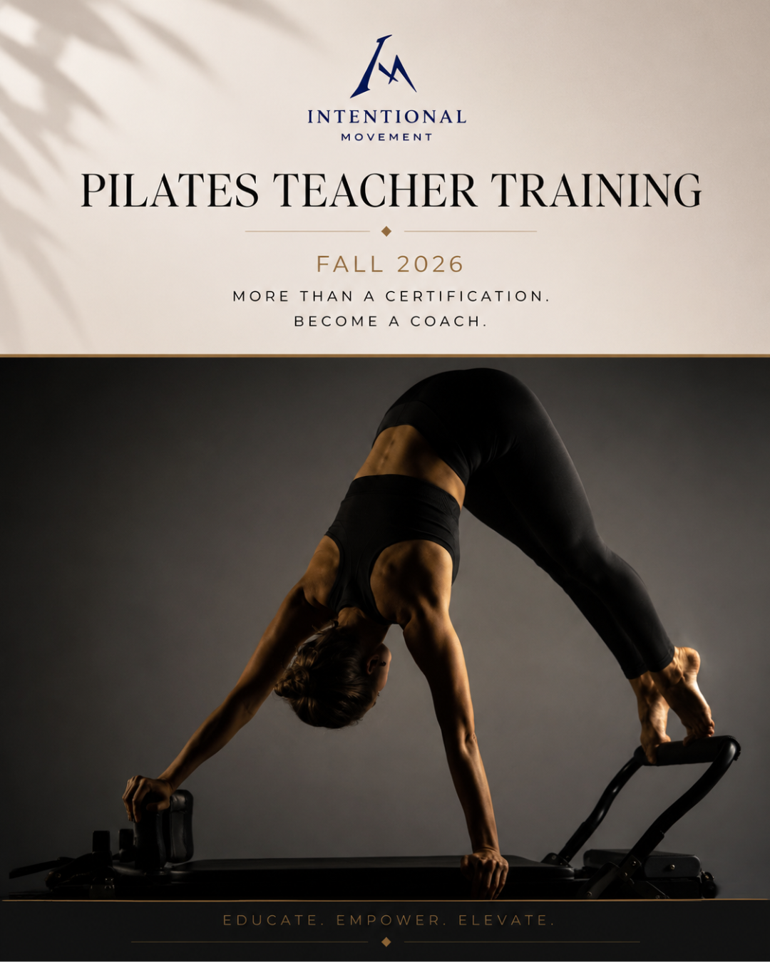 Pilates Teacher Training Fall 2026 — Founding Cohort Reservation