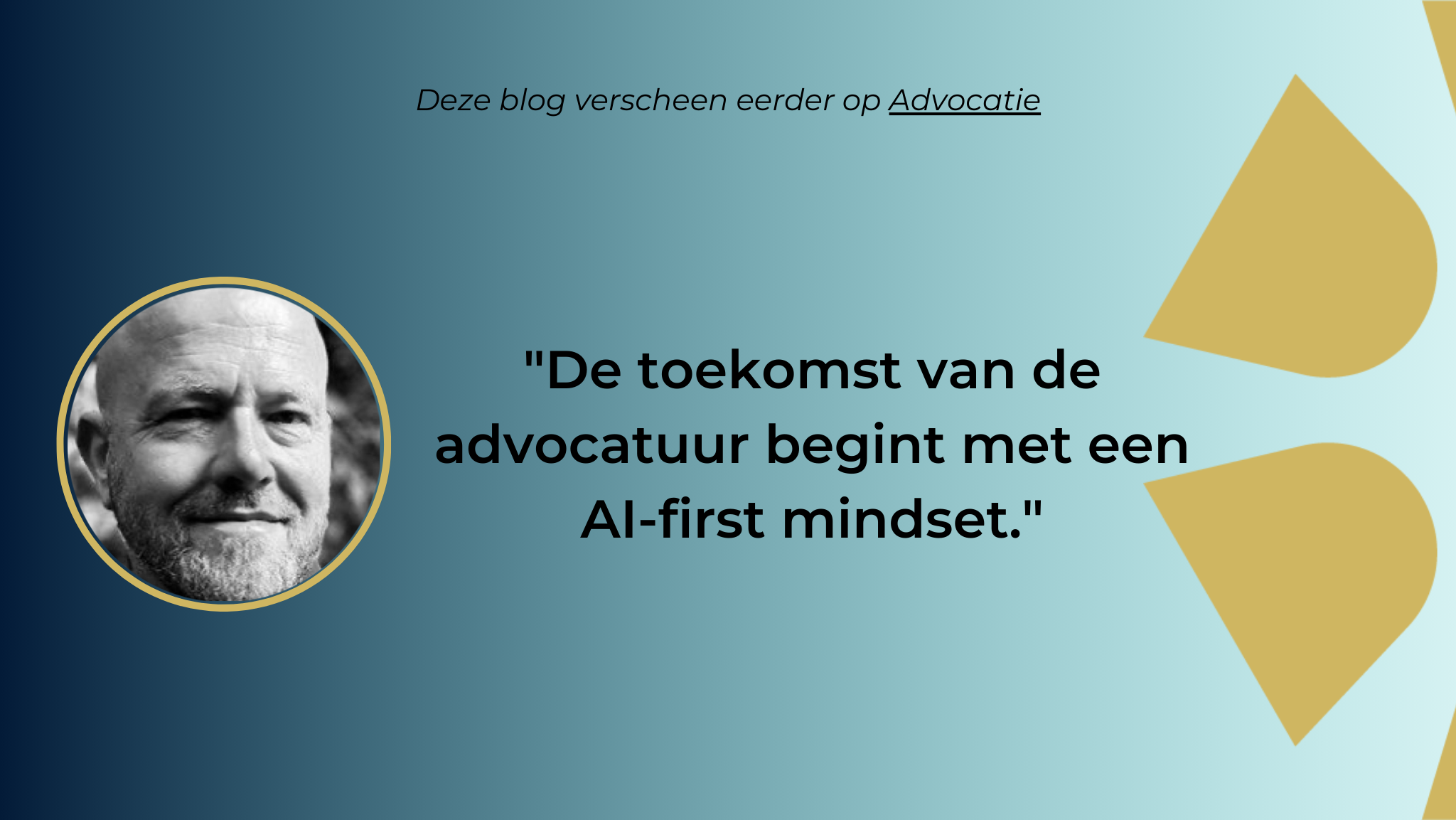 Blog: AI als ruggengraat van de advocatuur: wie durft?