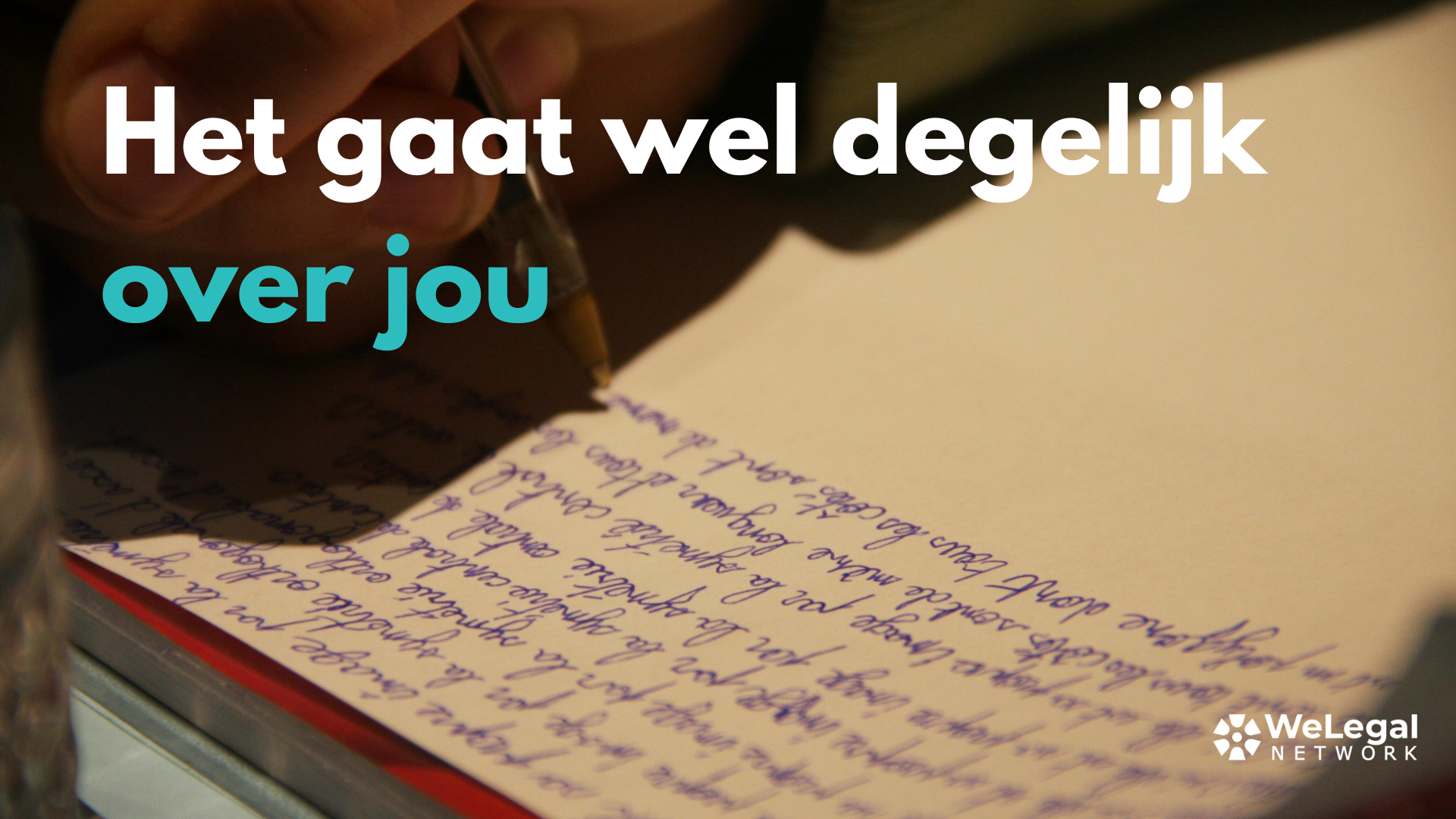 Het gaat wel degelijk over jou