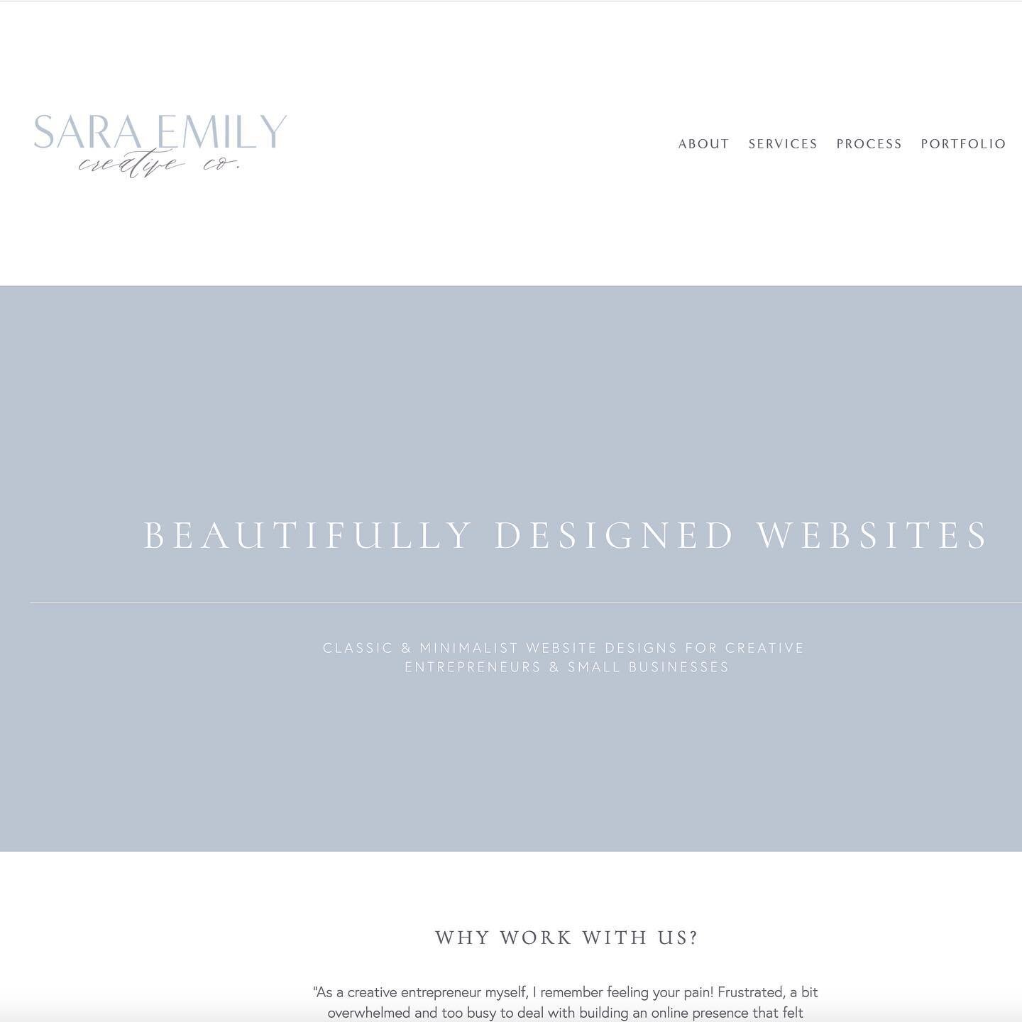 Hot off the press! Our site launched today. www.saraemilycreatives.com
😀
.
.
.
.
#websitedesigner #websitedesigners