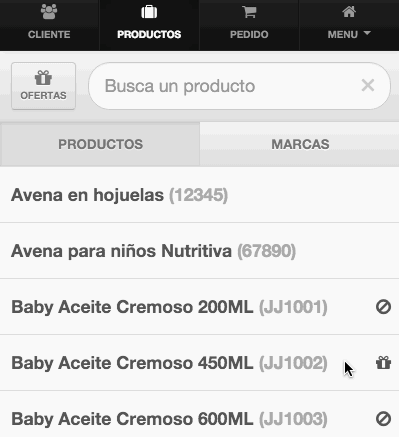 Ofrece ofertas en tiempo real