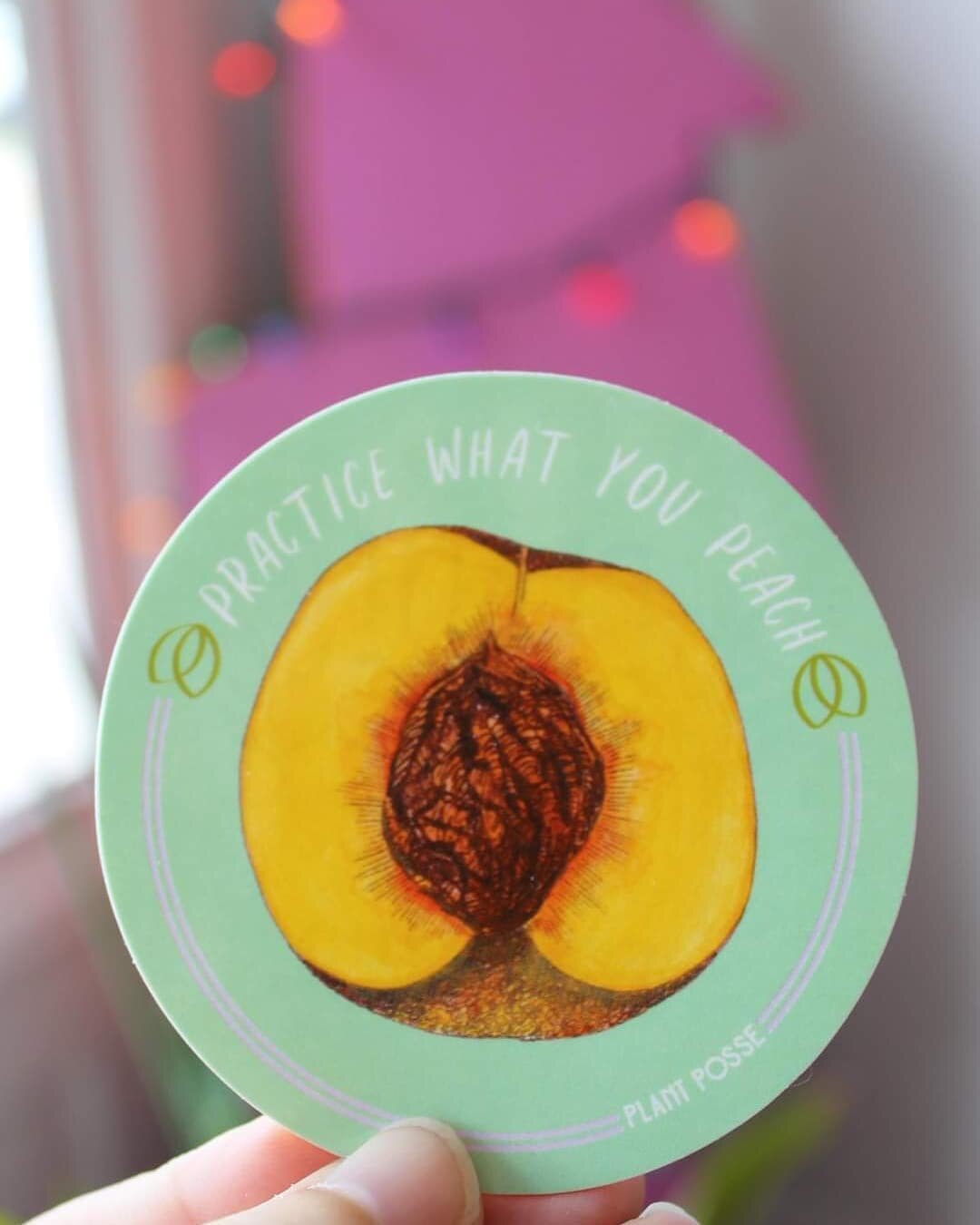 Saw this 🍑 sticker at Field Botanicals &amp; it had to be mine 🍑

Hey, we're celebrating at Field next week - come join us! Here's 👇 what you can expect, according to the event description:

Welcome back and kick back! FIELD is having our first pa