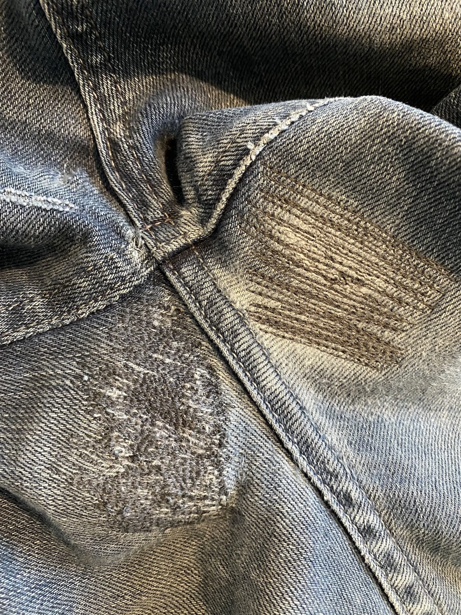 Make Nu All Repairs Patch Repair Sashiko Mend — http//makenu.co.uk