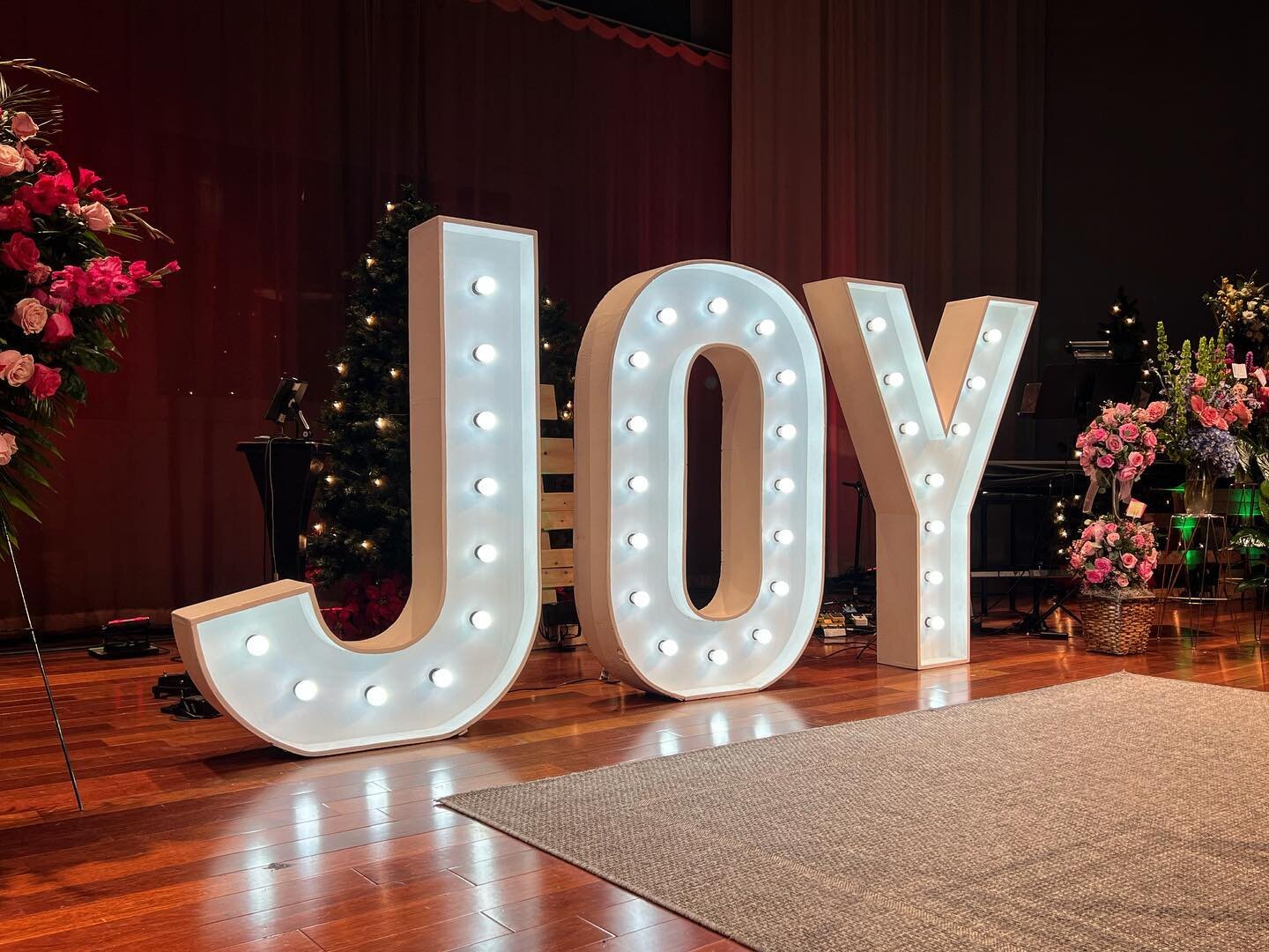 Today was a special day. We had the opportunity to provide letters for a past client of ours with the words &ldquo;JOY&rdquo; at his sister&rsquo;s funeral. This moved me! What an impact this made to help sum up her life. 

This touched me so much th
