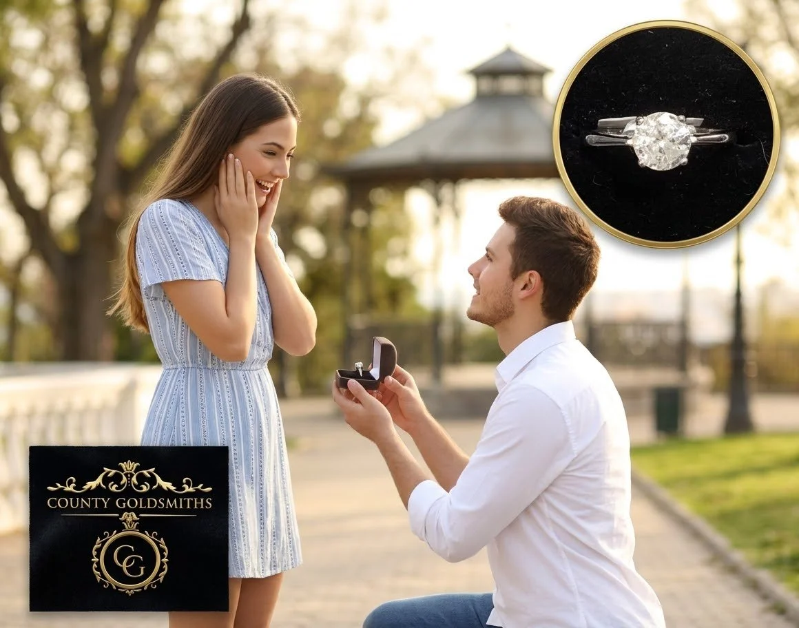Platinum set Diamond solitaire ring