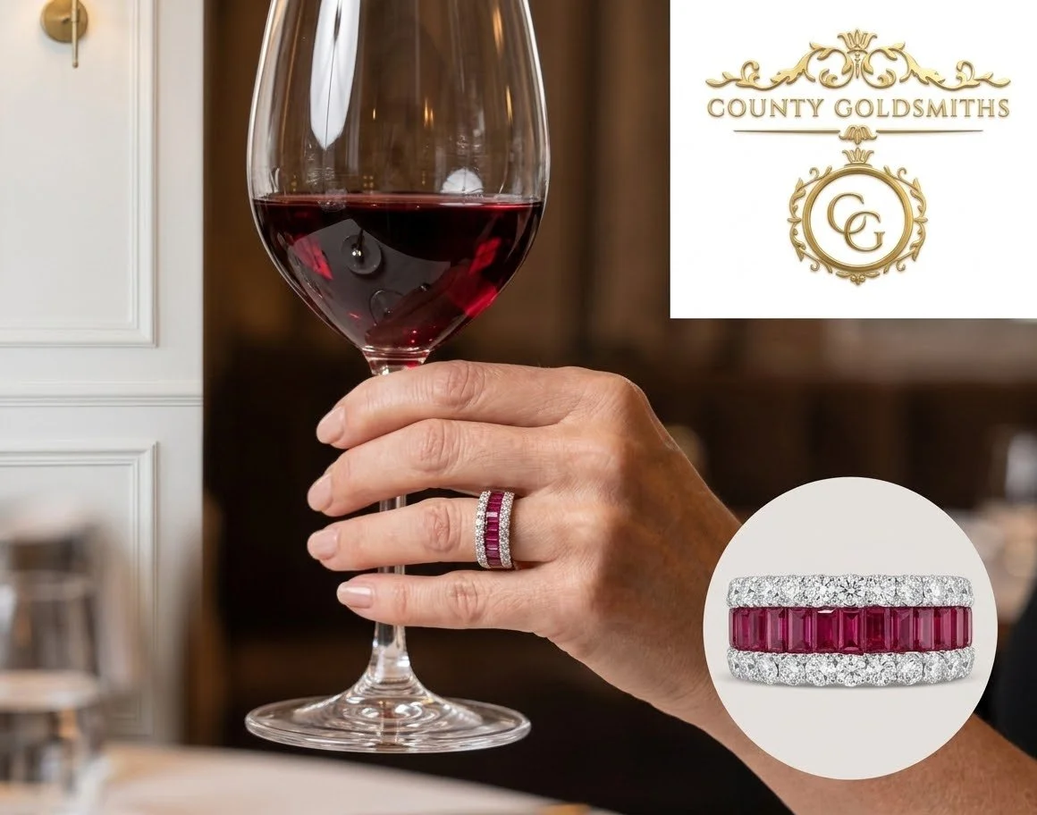18 ct Gold Ruby and Diamond ring