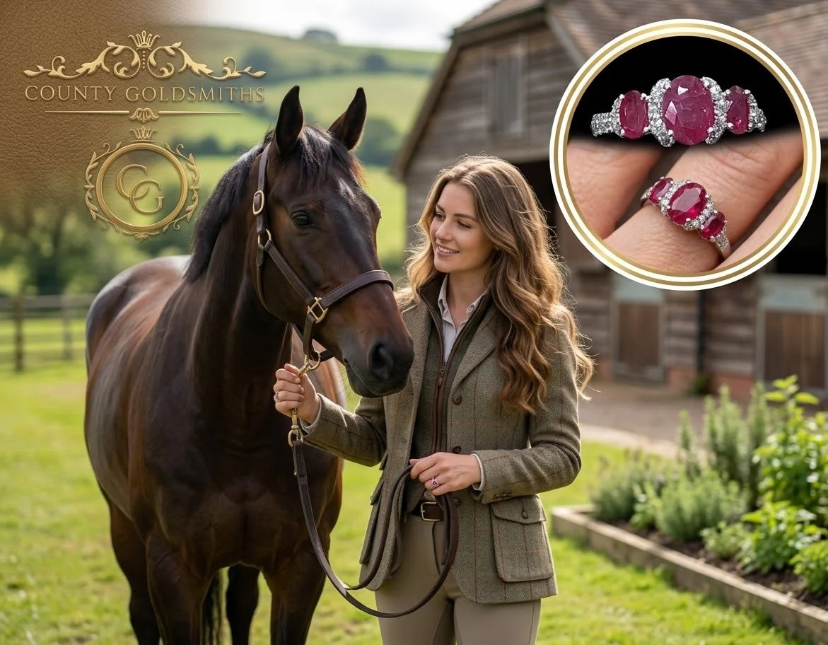 18ct Gold Ruby and Diamond ring