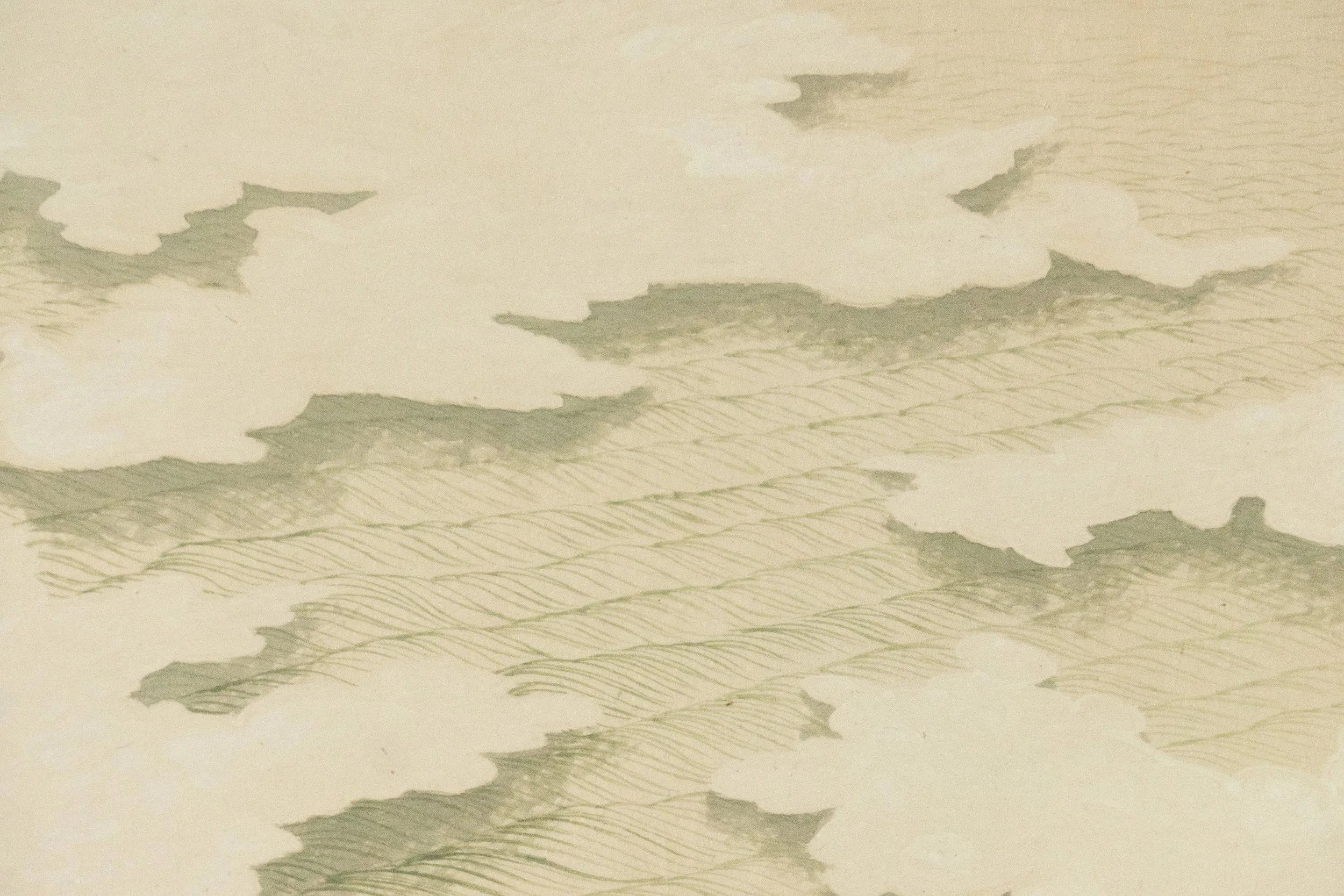 chalk and pigment drawing, 2025