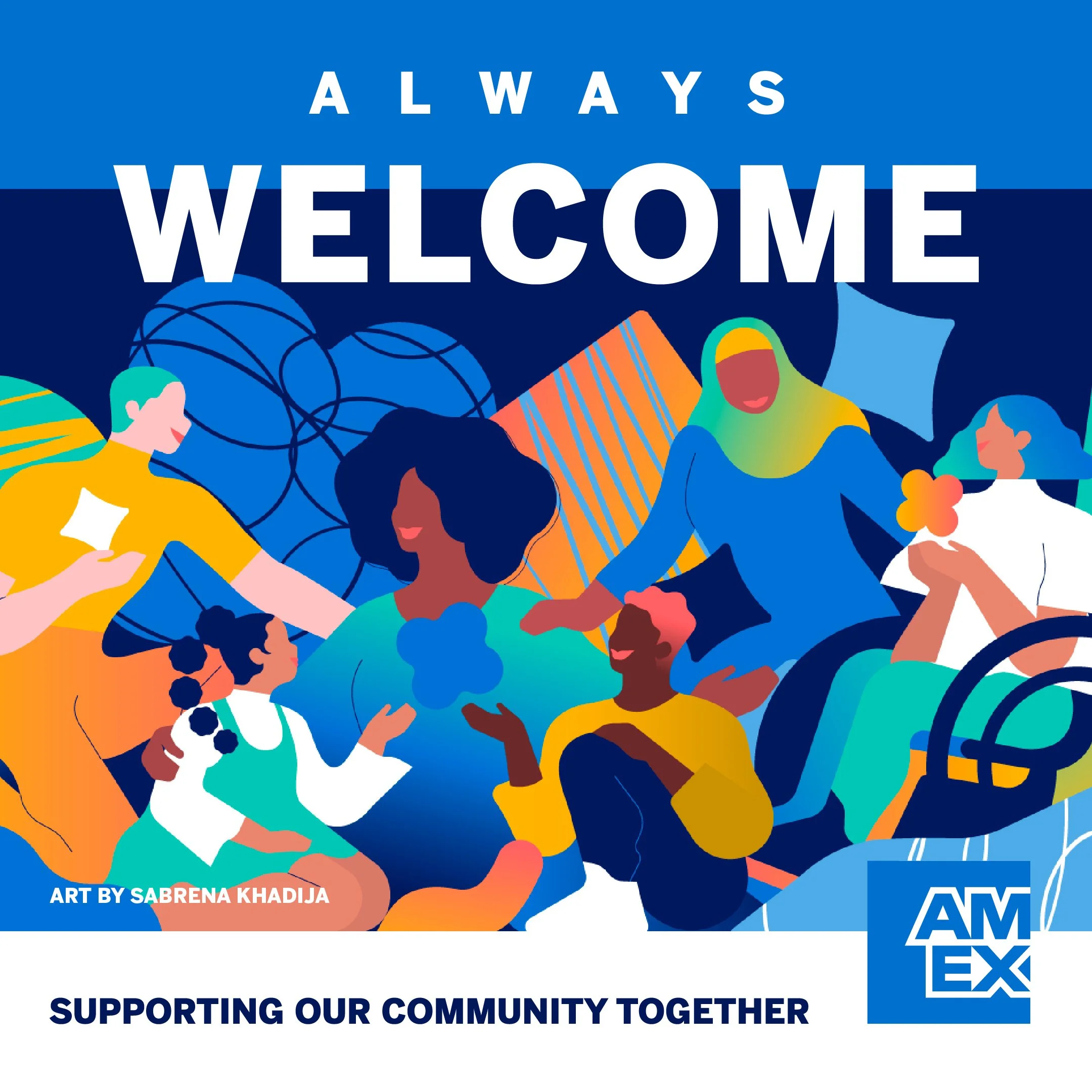 Sabrena Khadija + Marcos Chin x AMEX