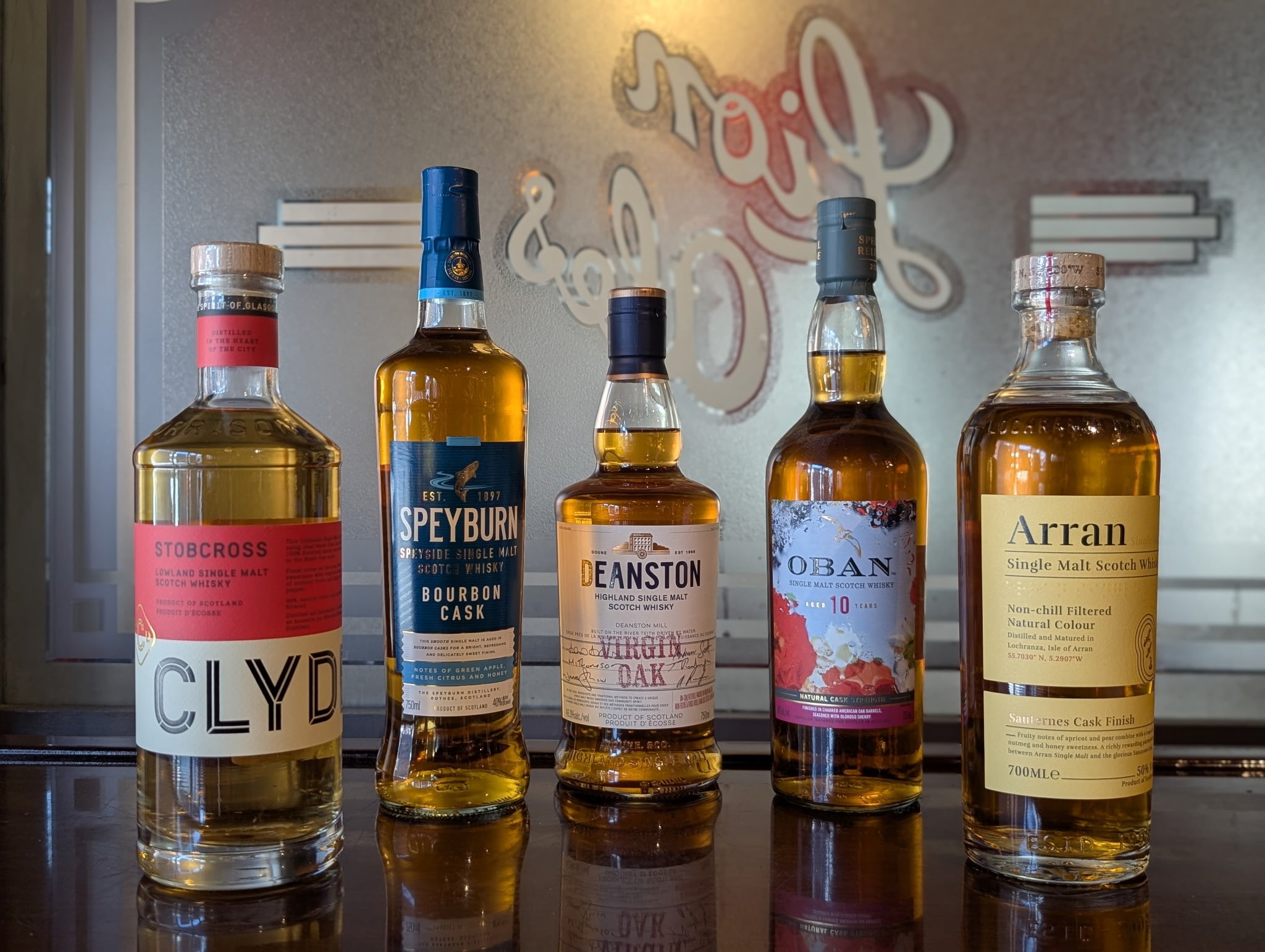 A Spring Whisky Tasting: Orchard to Ocean