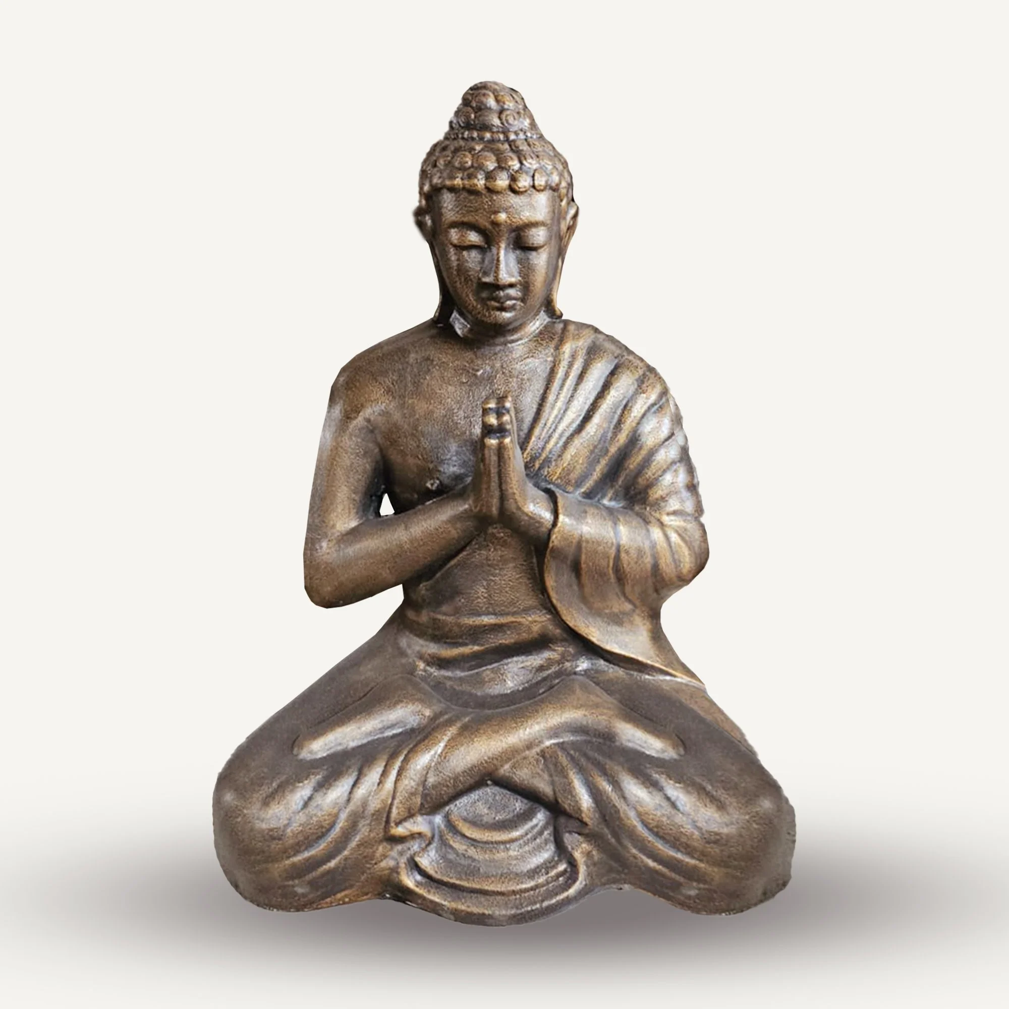 Antique Gold Praying Buddha, 1.2m Tall £370 Reiki Divine Therapy