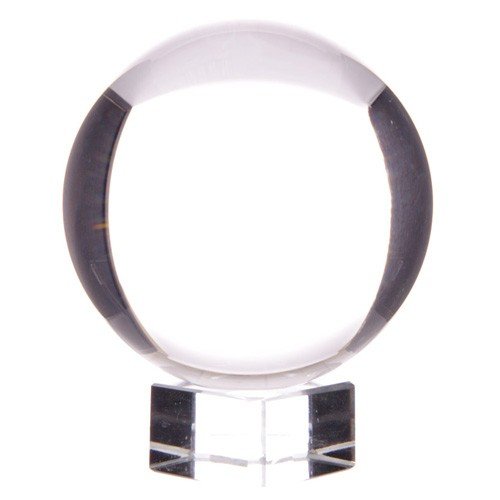 Crystal Balls on Crystal Stand Reiki Divine Therapy