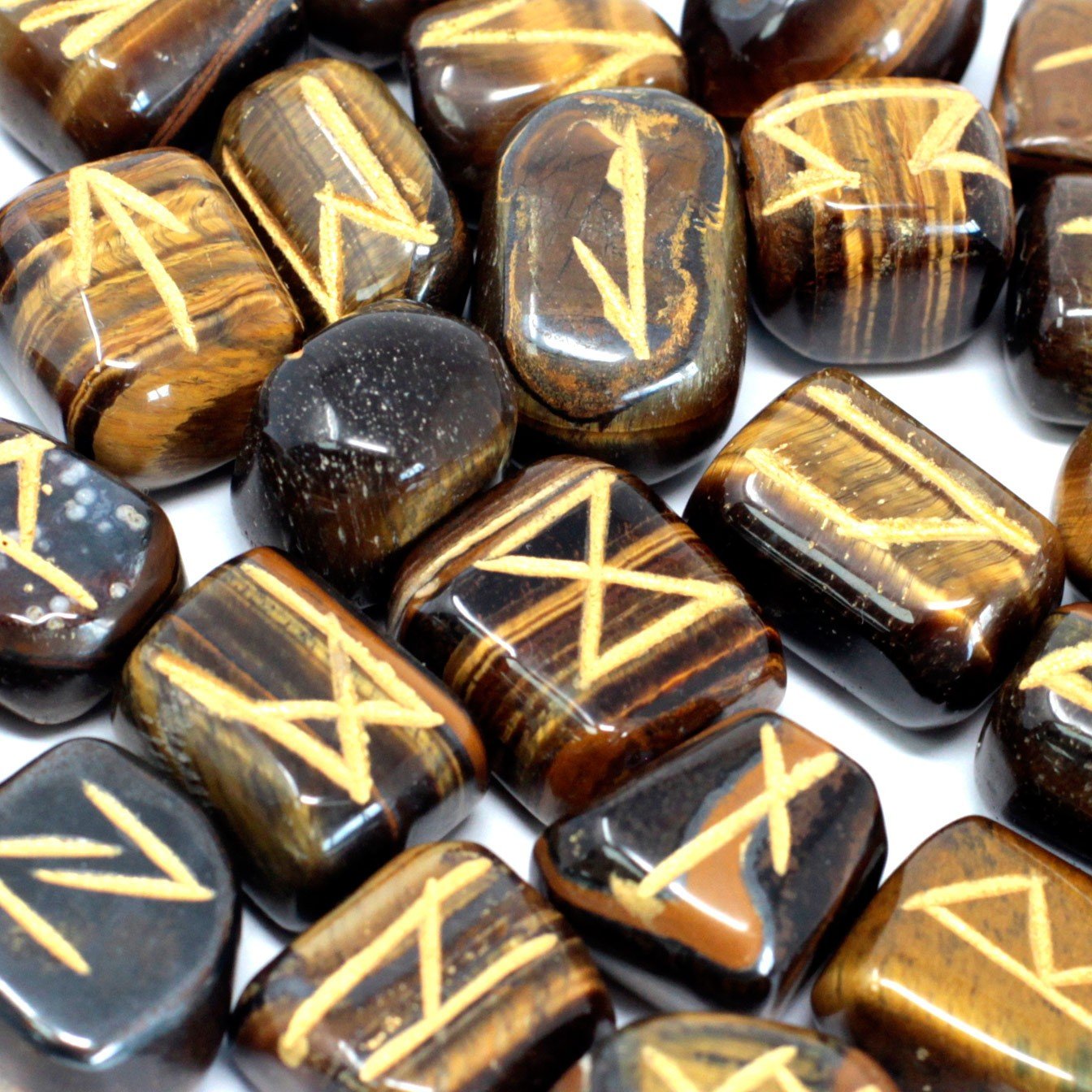 Runes @ Reiki Divine Therapy - Tiger Eye