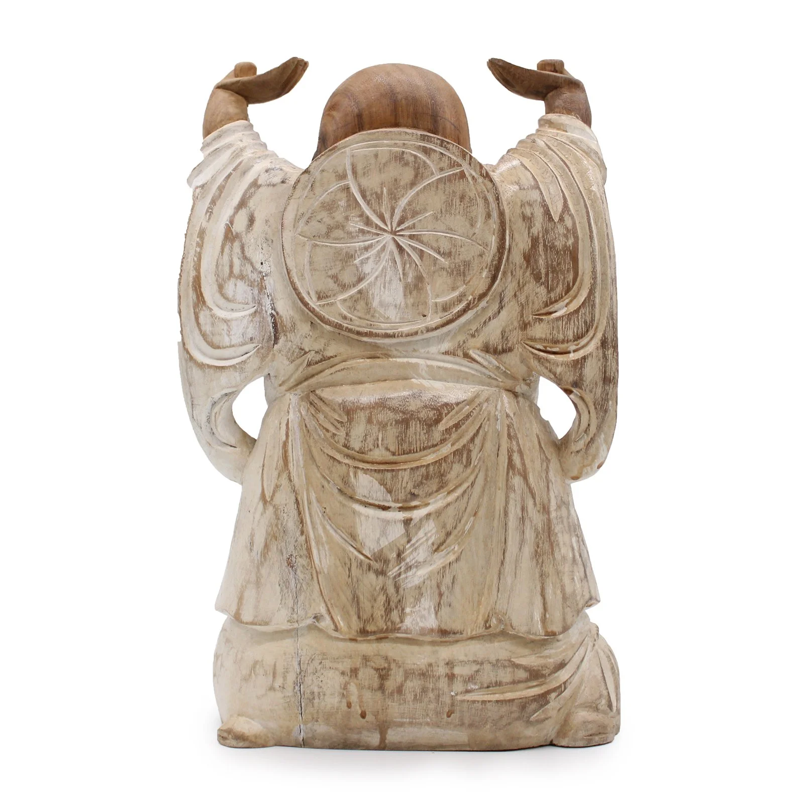 Hand Carved Buddha from Bali Reiki Divine Therapy