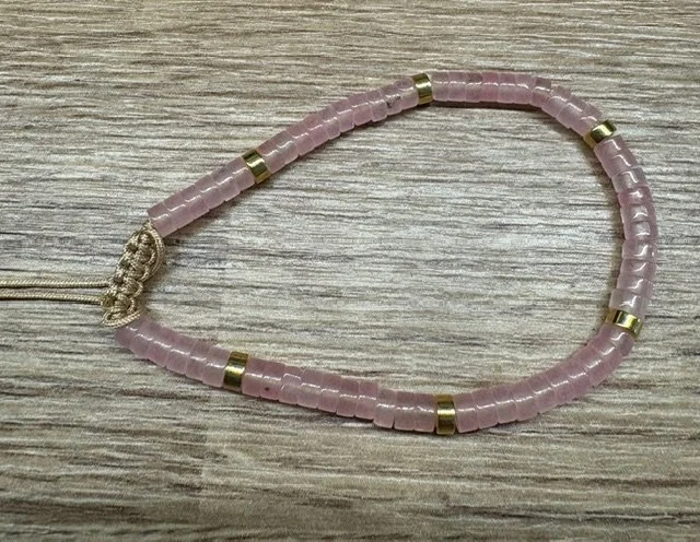 Crystal Bracelets @Reiki Divine Therapy Rose Quartz