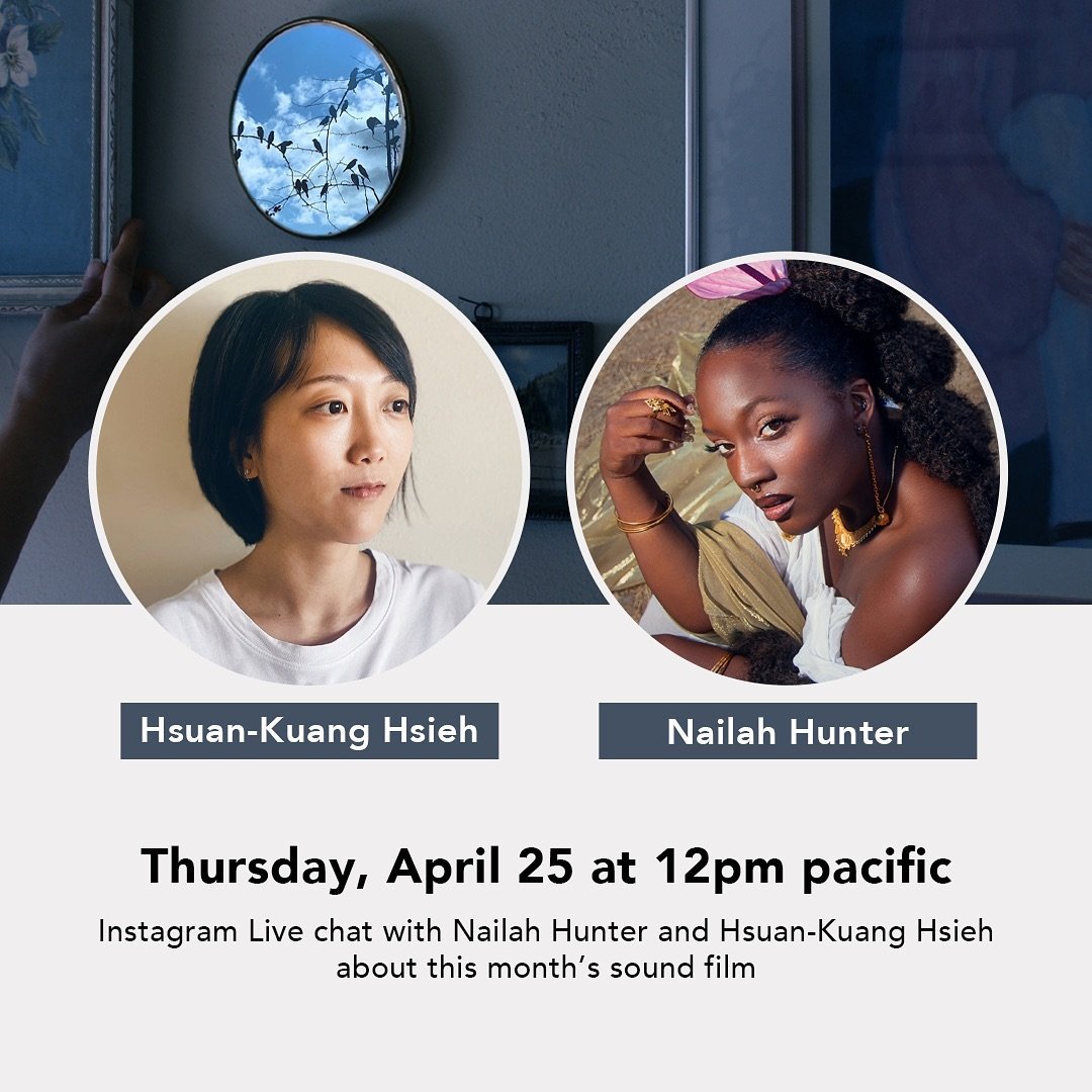 Join us for a live artist chat with composer Nailah Hunter and filmmaker Hsuan-Kuang Hsieh!

We&rsquo;ll ask about the artists&rsquo; relationship to nature, making work in celebration of natural environments, and what it was like to make a film for 