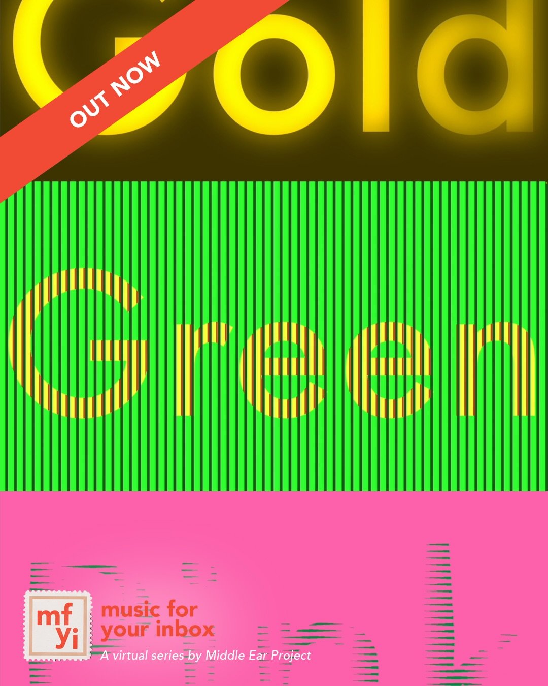 Announcing Vol.54 of MFYI!

Daniel Corral (video) and Kate Gorman (visual art) examine color as both a sensory phenomenon and a cultural constant. Working across light and pigment, their pieces invite close attention to the sensation of color &mdash;