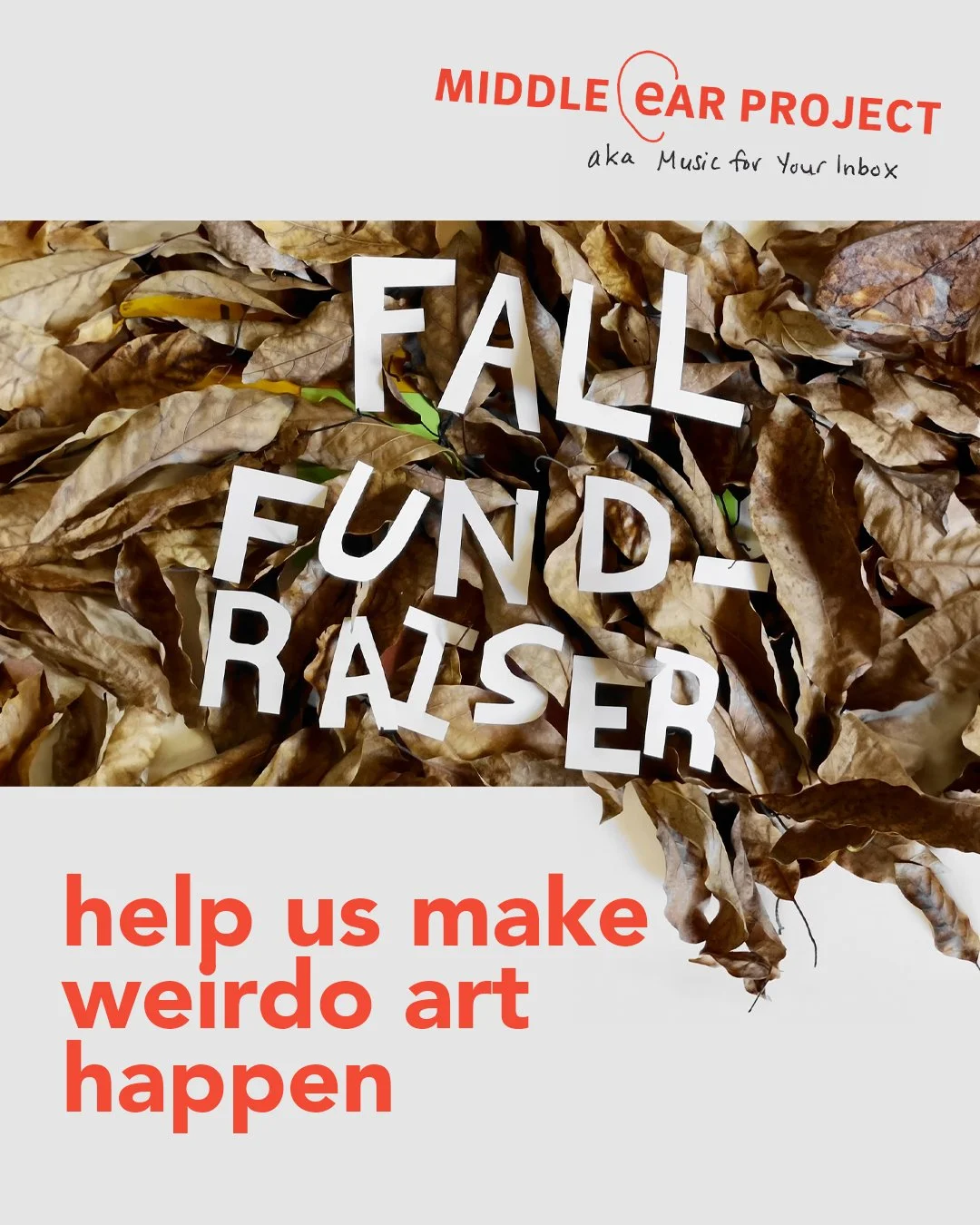 We&rsquo;re fundraising to help make the rest of this year&rsquo;s MEP programming possible, and we&rsquo;d be so grateful for your help.

Whether the world feels like it&rsquo;s holding together or falling apart, here&rsquo;s where we stand: 𝗮𝗿𝘁 