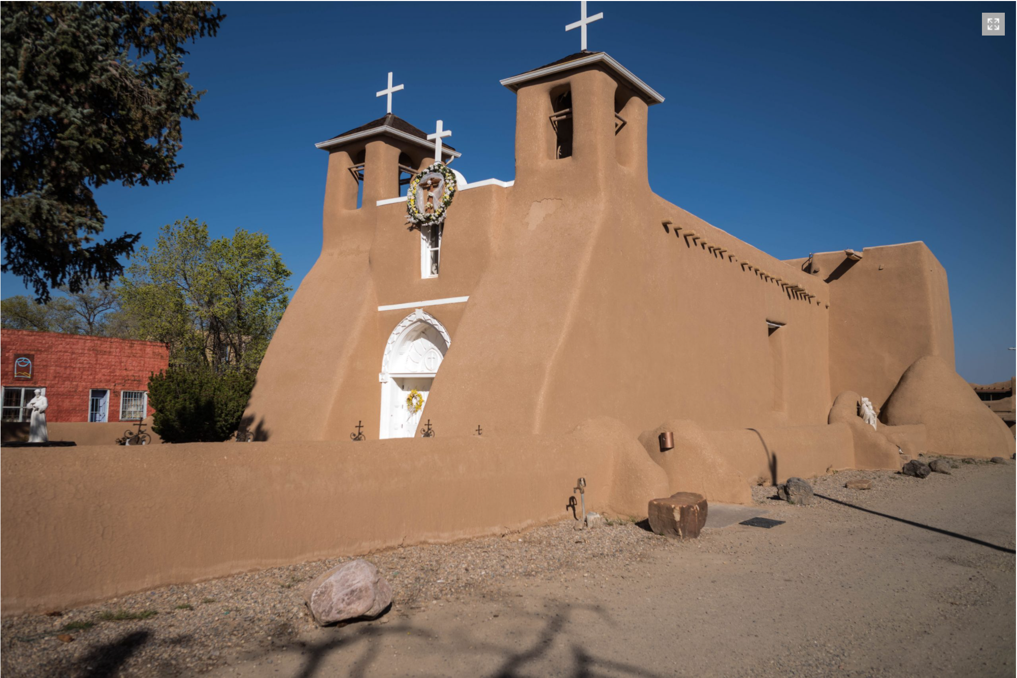 San Francisco de Asis Mission Church by Tom Holland