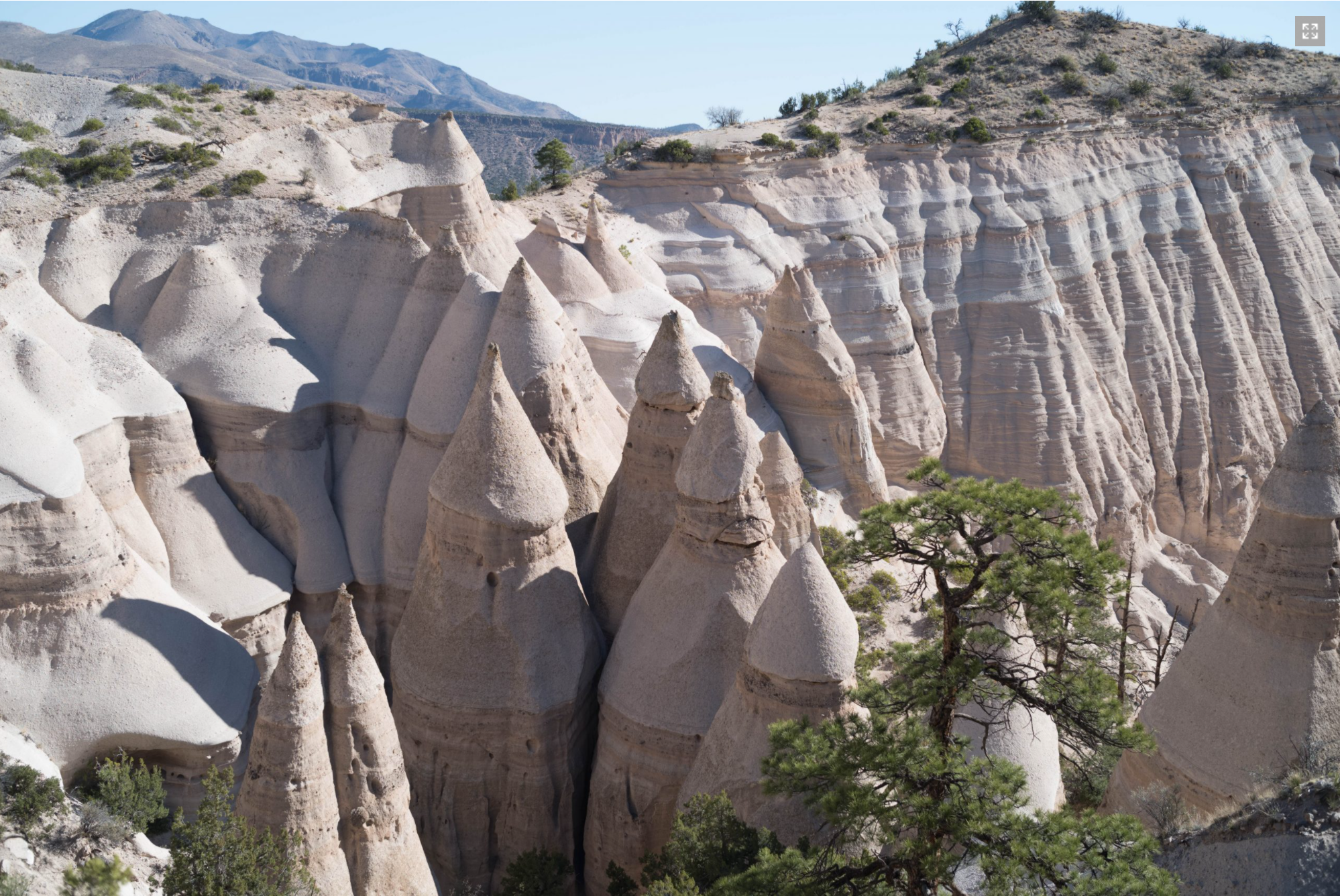 Tent Rocks by Tom Holland