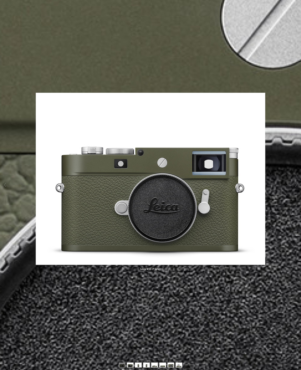 Leica M11-P Safari Special Edition ($10,495 body only) was released after first round of U.S. tariffs were imposed, so its price is not currently affected by additional tariffs.jpg.png