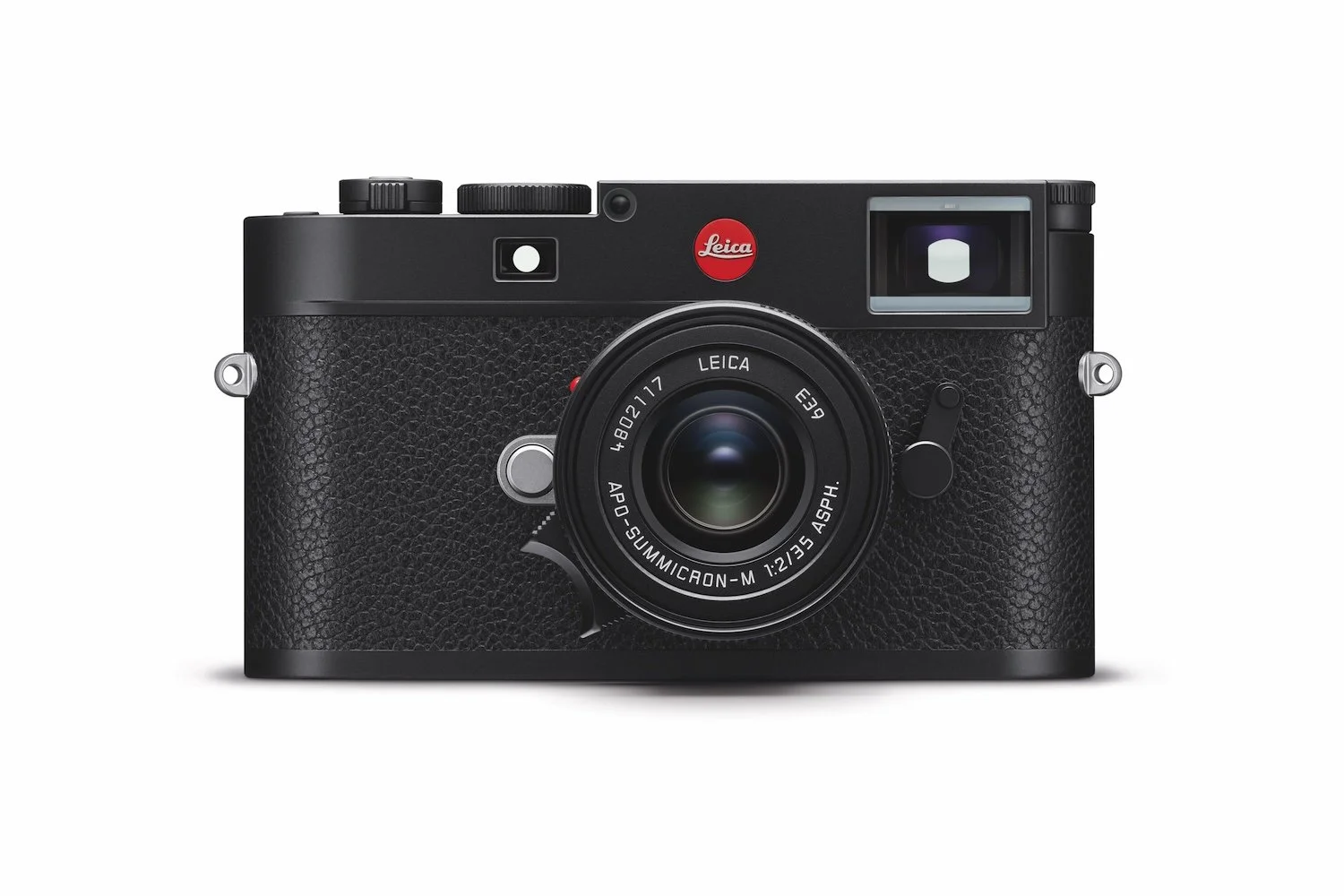 Leica M11 with 45mm f:2 APO-Summicron-M lens. The forthcoming Leica M12 will look similar but be slightly smaller and provide an uograded feature set (see text).jpg