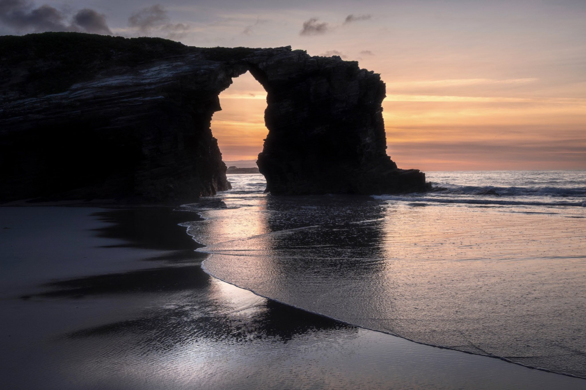"Arch at Sunset" by John William Green 
