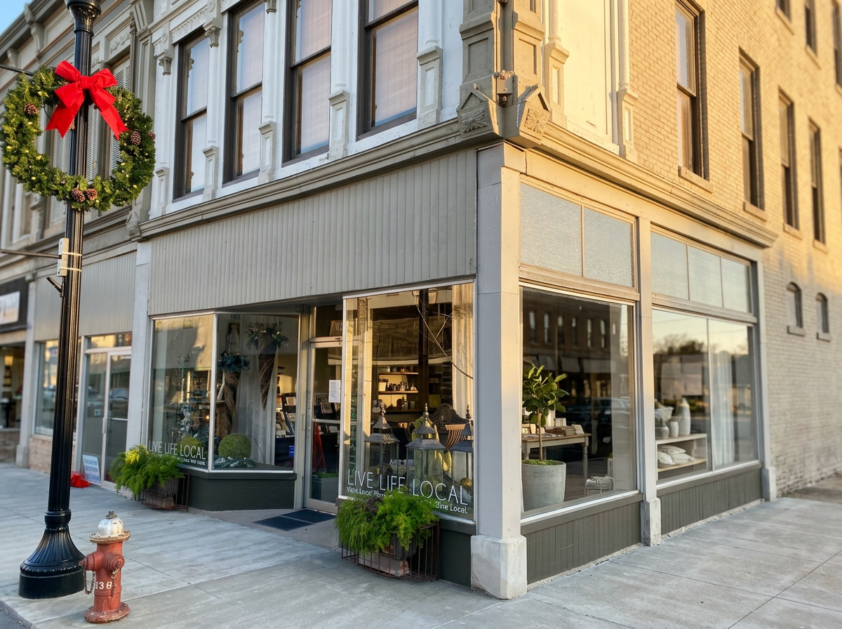 exterior of the macon chamber of commerce