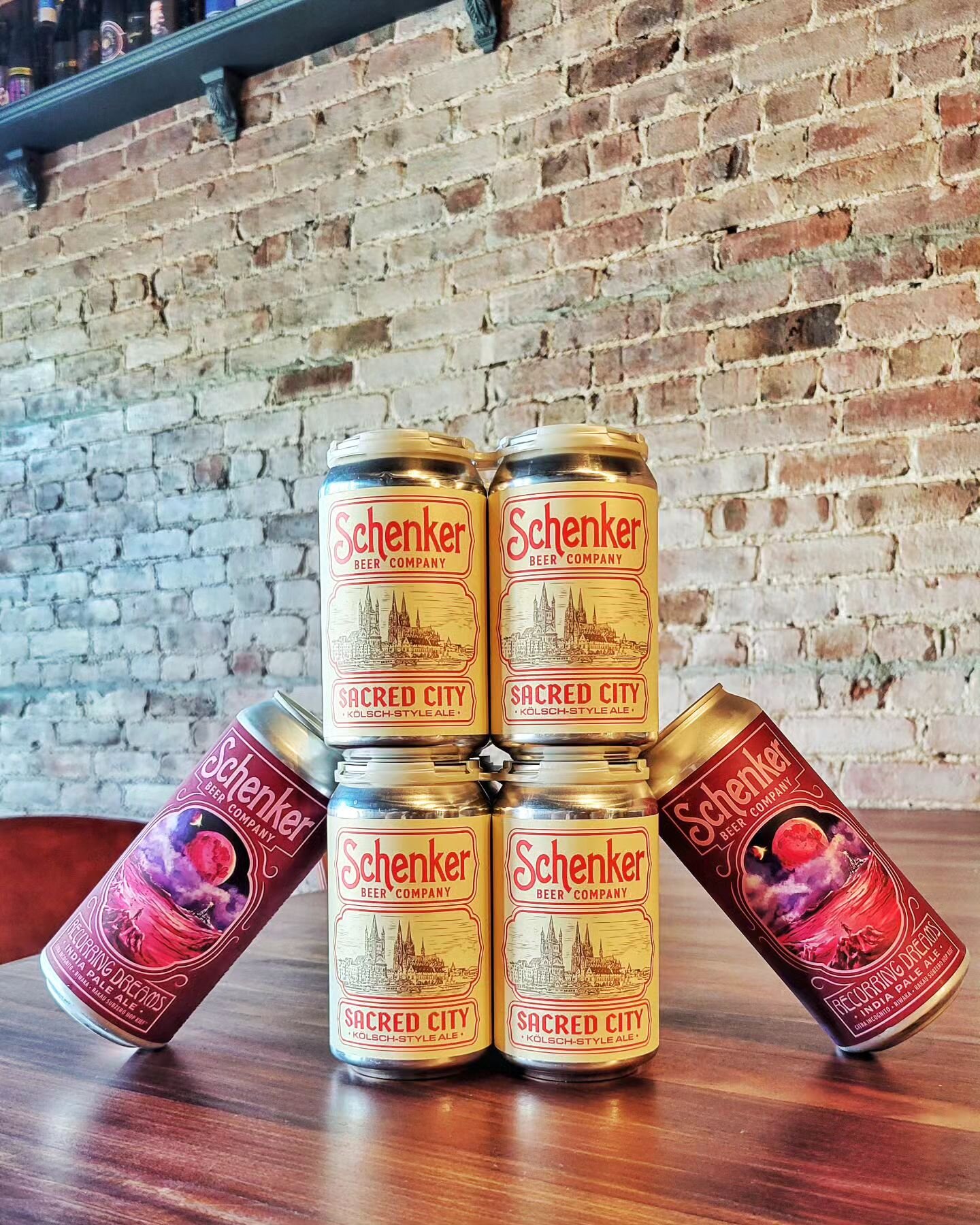 Added to Queue:

Two brand new beers from our friends @schenkerbeer have landed for this week. For those who don't know, Schenker is the reincarnation of the much missed Folksbier, a Carroll Gardens staple brewery that shuttered its doors during the 