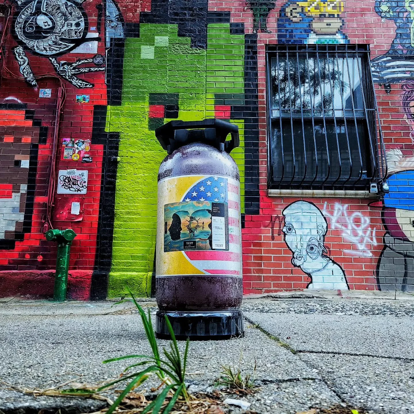 Tomorrow at open:

We are both excited and humbled to bring you the first @thetestbrewery beer poured at Queue. We have been in awe of the stuff that Ben's been creating since his opening in Williamsburg and are excited to deliver the experience to o