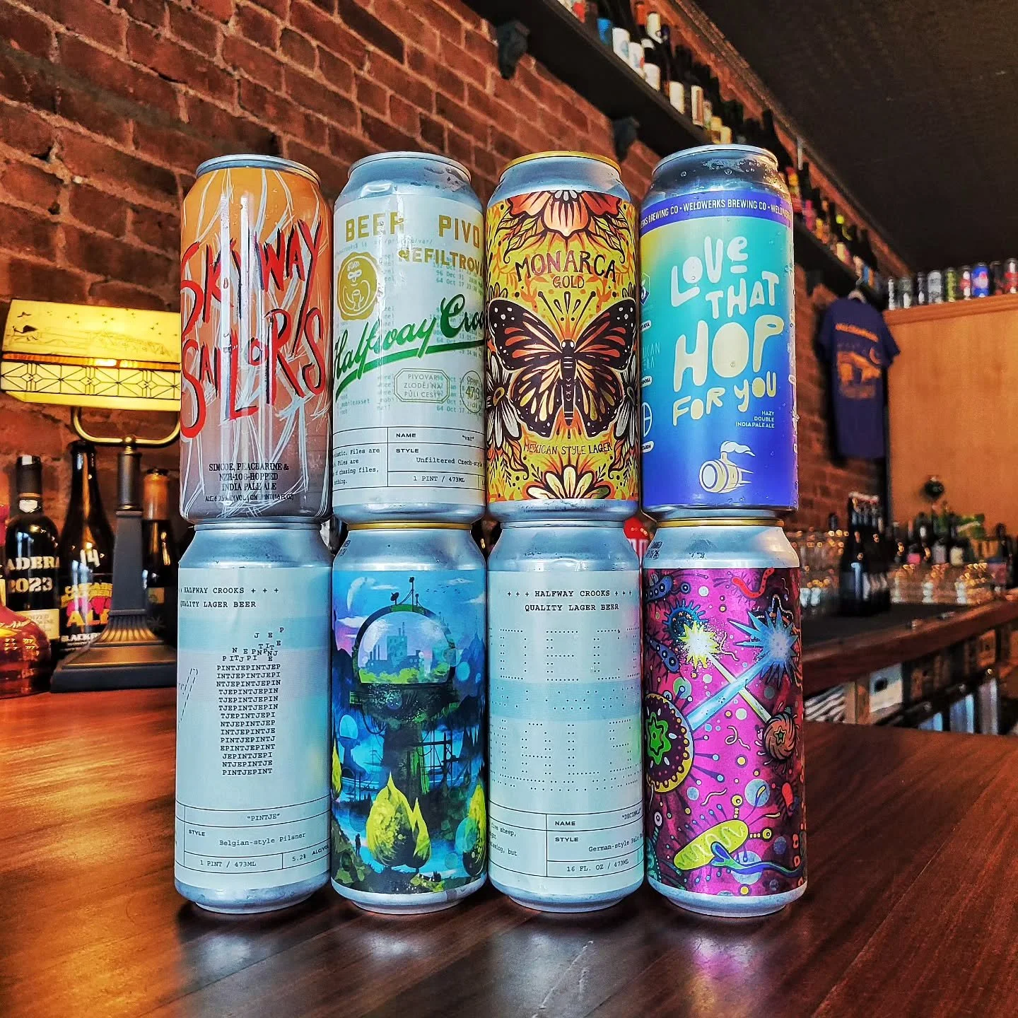 Added to Queue:

Hey beer lovers! We've been busy stocking our fridges with some incredible new brews. Let's take a quick tour of what's new in the Queue:

Lager Love from @halfwaycrooksbeer
The patient pros from Atlanta have delivered three crisp ne
